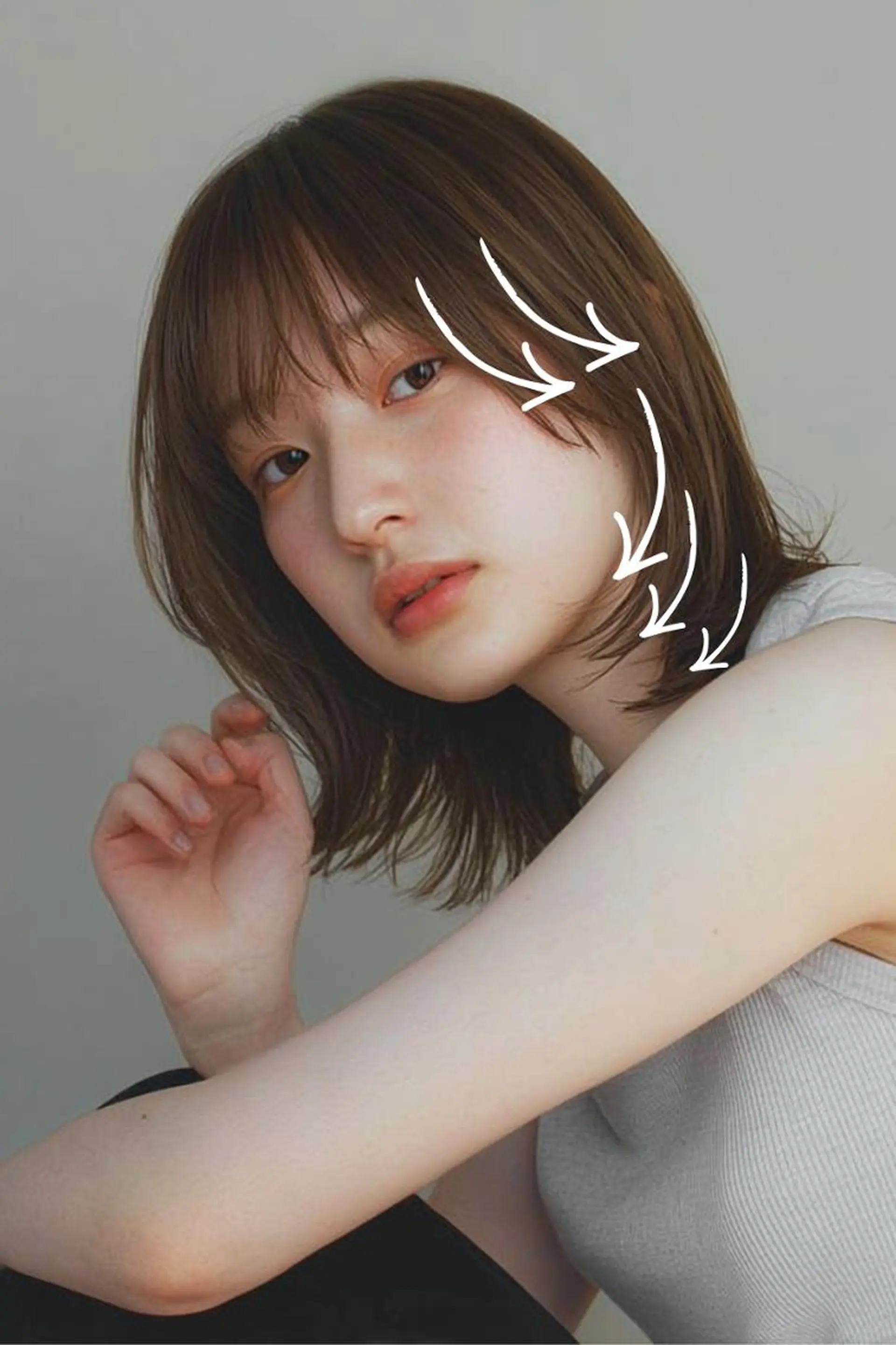 ミディアム ❄︎YUNA❄︎ 《お手軽イメチェン》のヘアスタイル