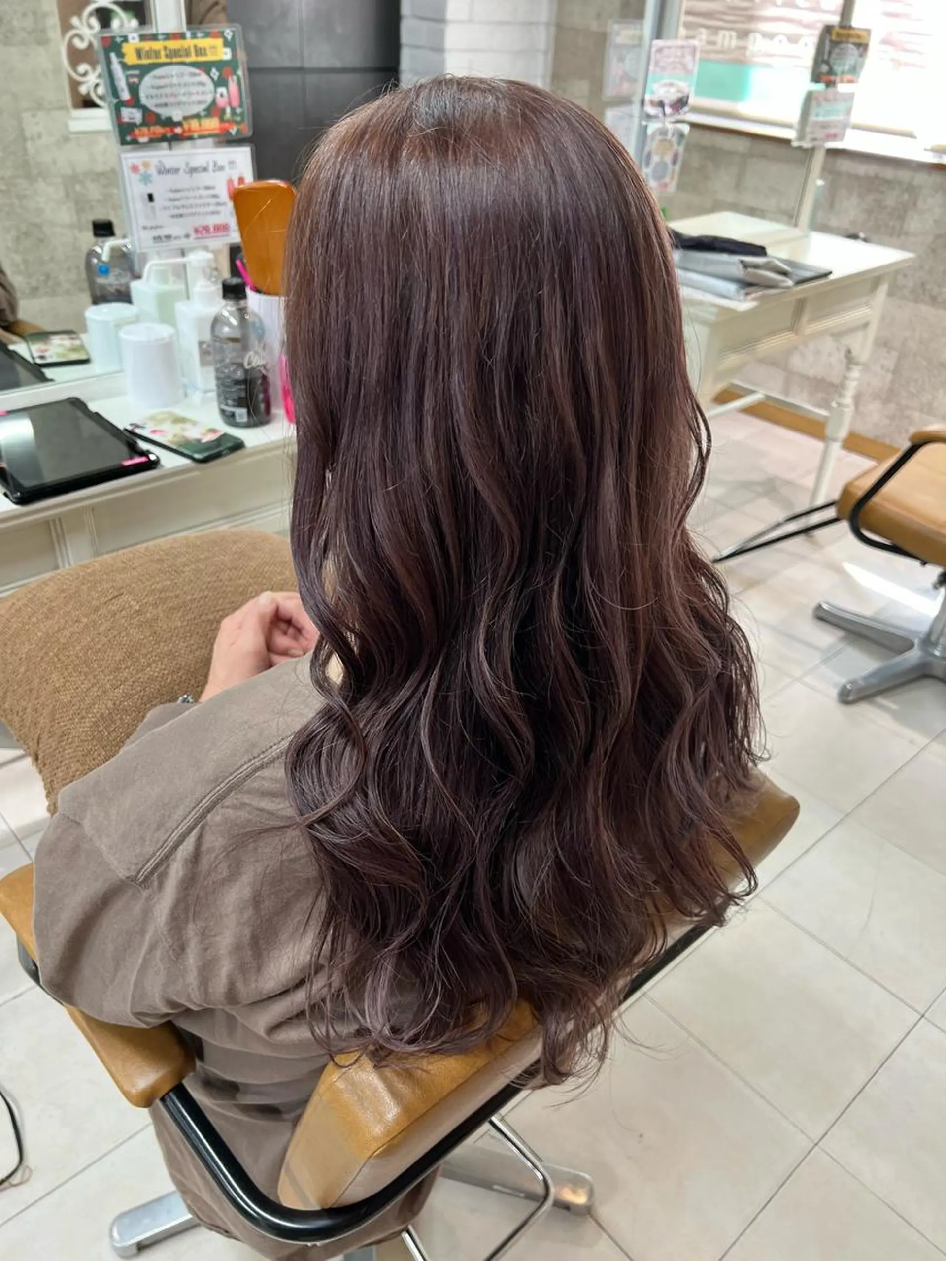 ロング カラー カット ヘアカラー 🫧🎀ＫＡＮＡ🎀 🫧のヘアスタイル