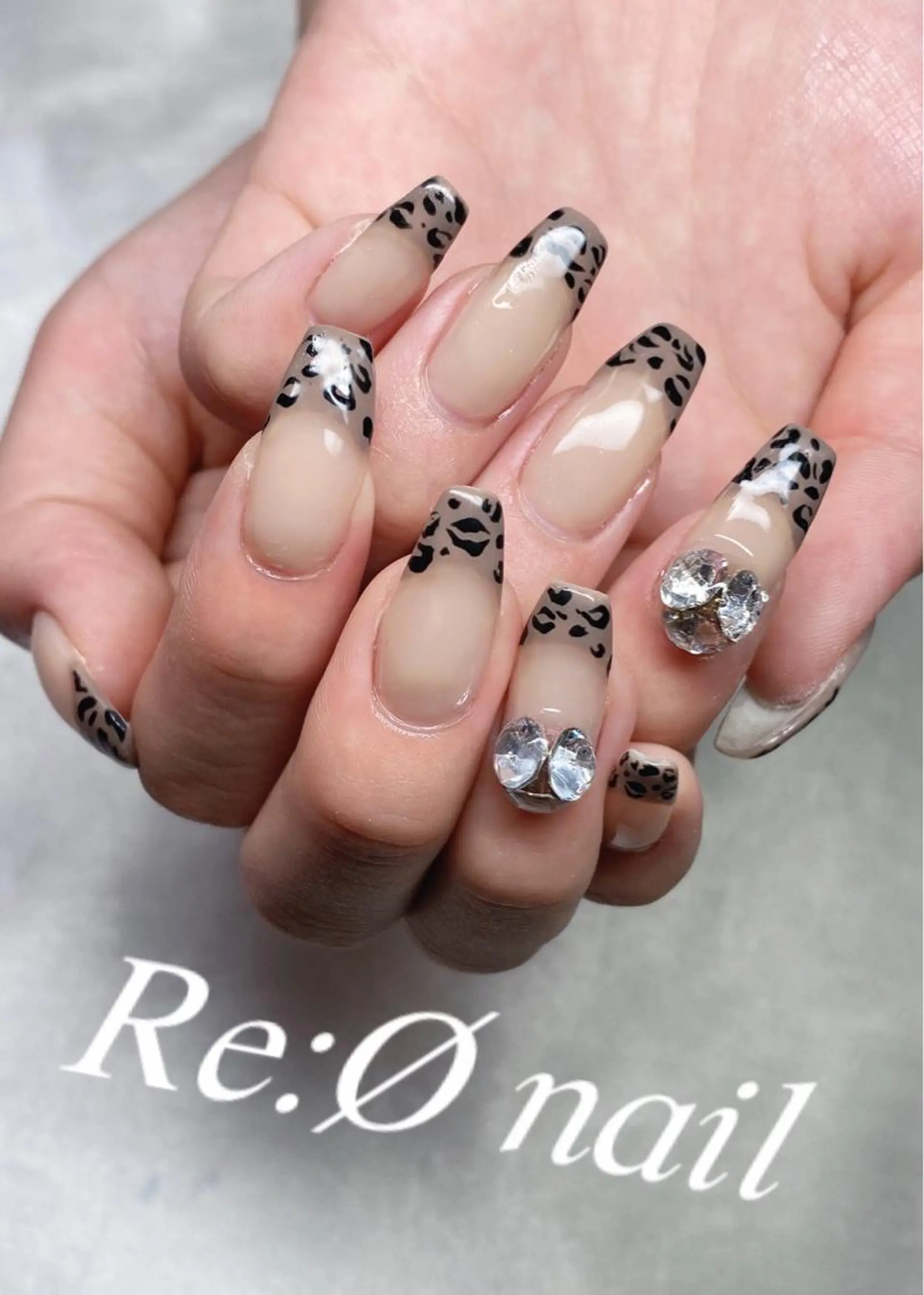 ネイル フレンチネイル ハンドネイル Re:Ø nail 🩵TSUJIのネイルデザイン
