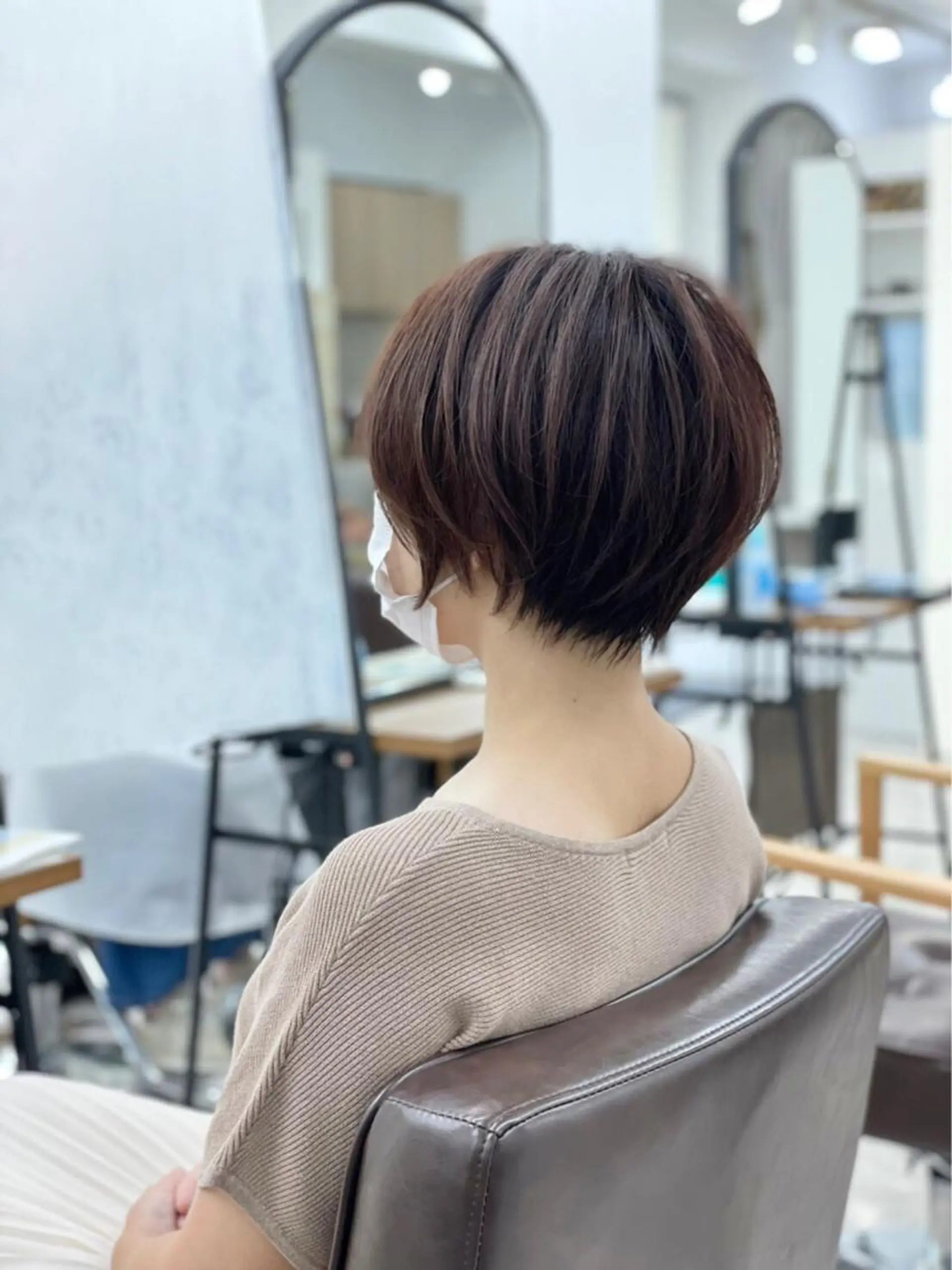 ショート カット カラー特化サロン プロデュース相武台前のヘアスタイル