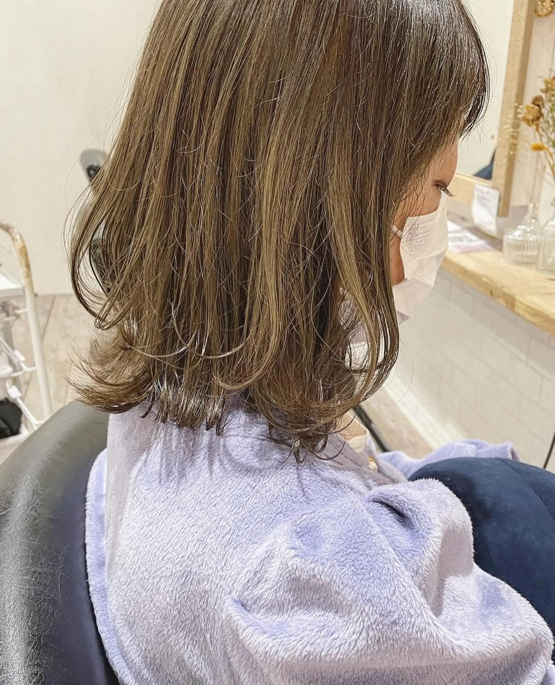 ミディアム カラー sherry【シェリー】所属・sherry mihoのヘアスタイル