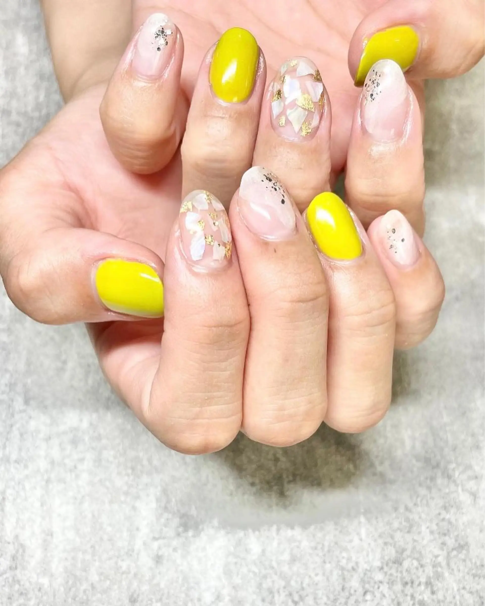 ネイル フレンチネイル ミラーネイル ニュアンスネイル ワンカラーネイル 春ネイル ハンドネイル amati_nail TAKAKOのネイルデザイン