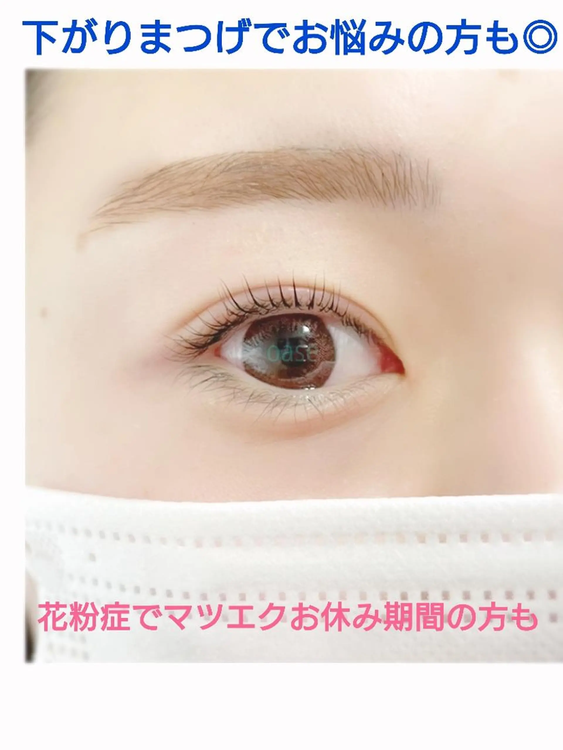 マツエク・マツパ まつげパーマ アイラッシュ オアーゼ Ｊｒのマツエク・マツパデザイン