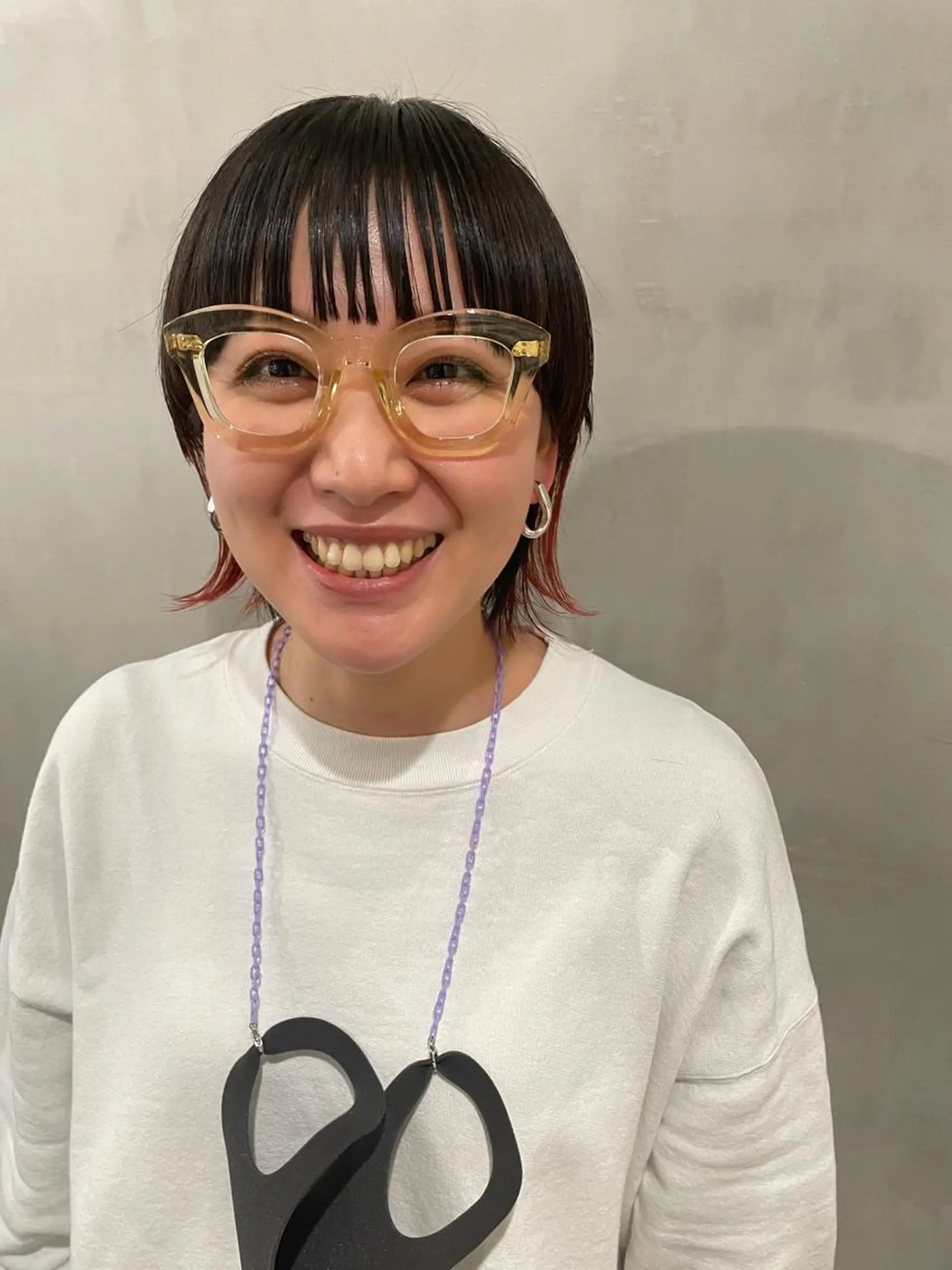 ショート カラー カット ヘアカラー トリートメント 優 作のヘアスタイル