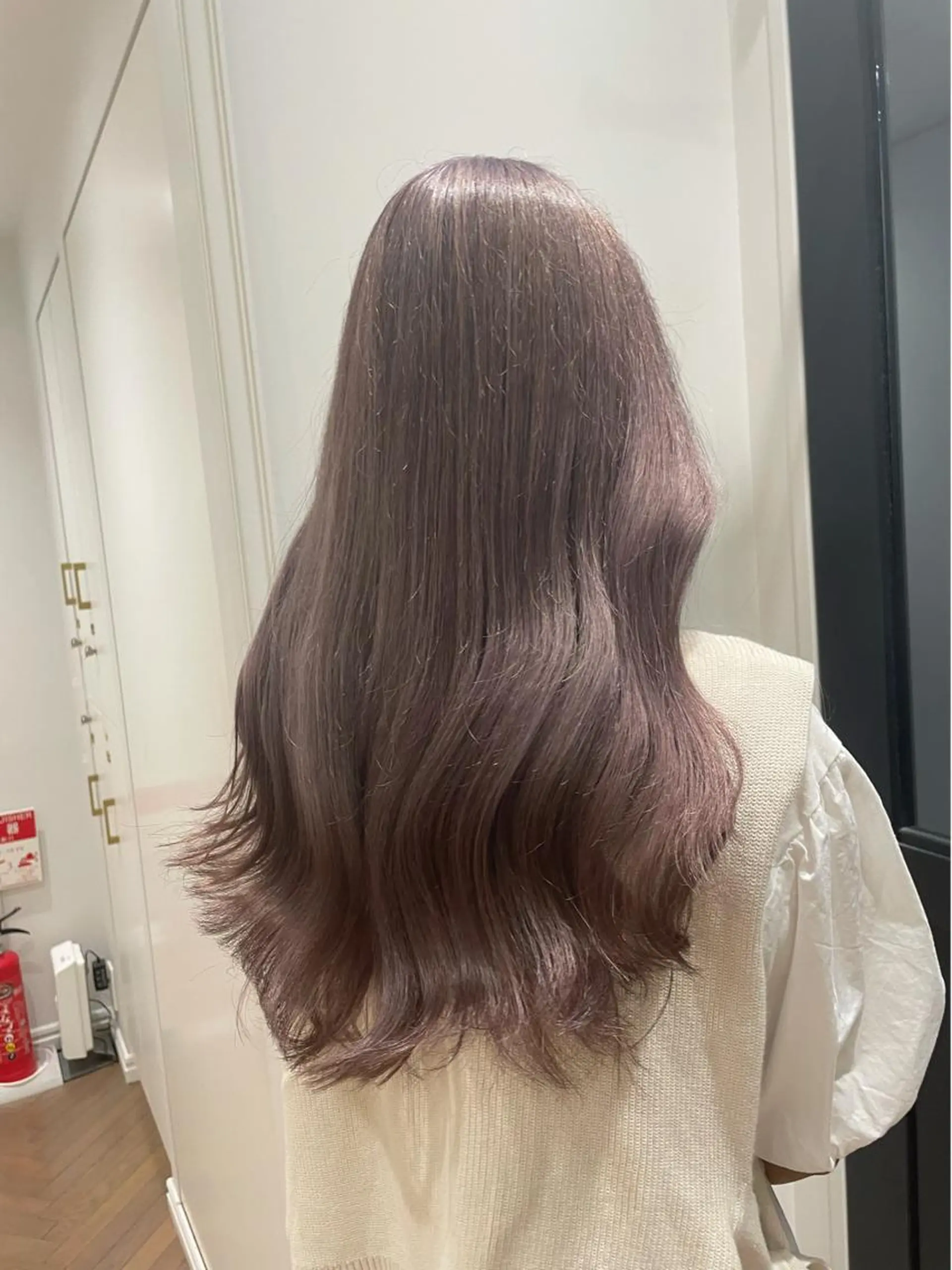 ロング カット ヘアカラー 韓国ヘア🤍 慎之介のヘアスタイル