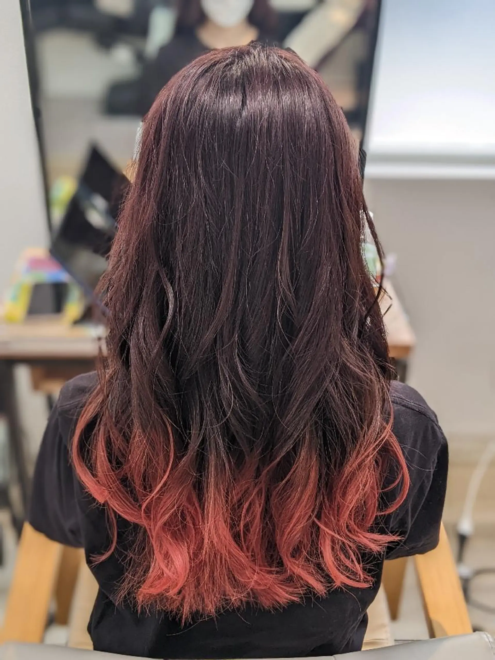 ロング カラー ブリーチ ピンクカラー Kokeshi /Rymlhairのヘアスタイル