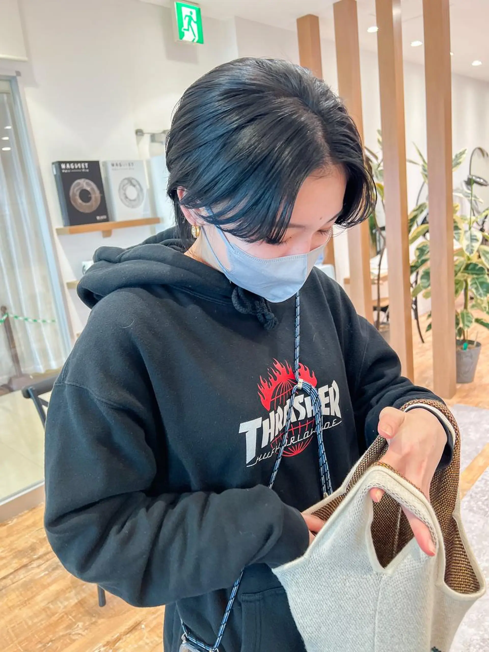 ショート カラー カット ヘアカラー トリートメント 韓国風デザイン 💐MIZUKI💐のヘアスタイル