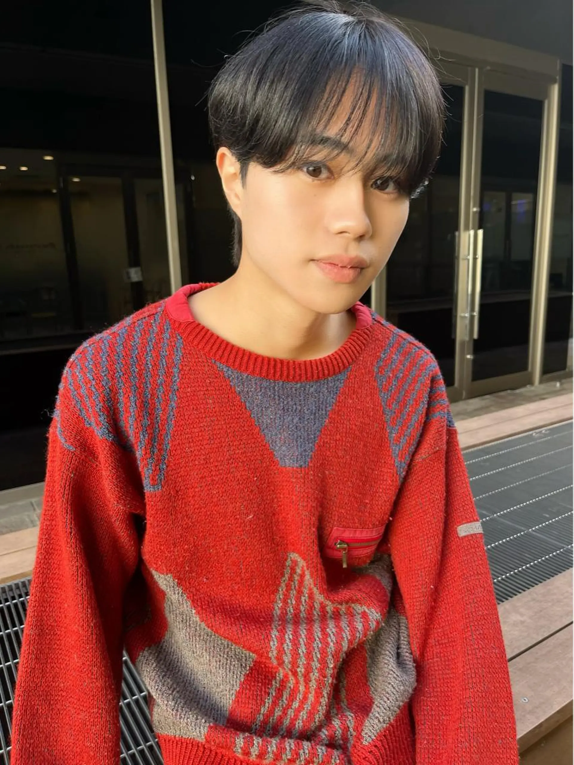 メンズ カット メンズ🍃ナチュラル 韓国風ヘアRENのヘアスタイル