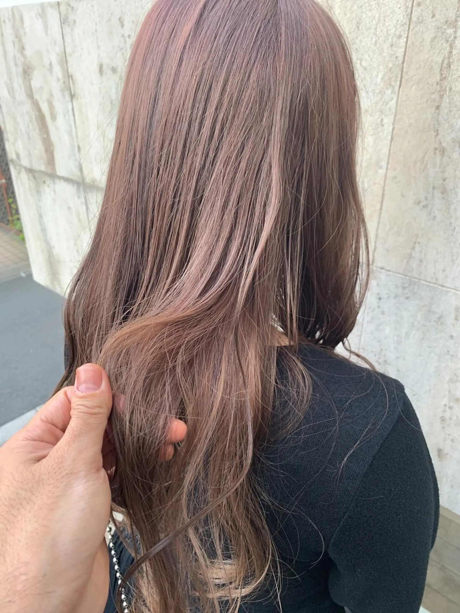 ミディアム ヘアカラー 高橋 一矢のヘアスタイル