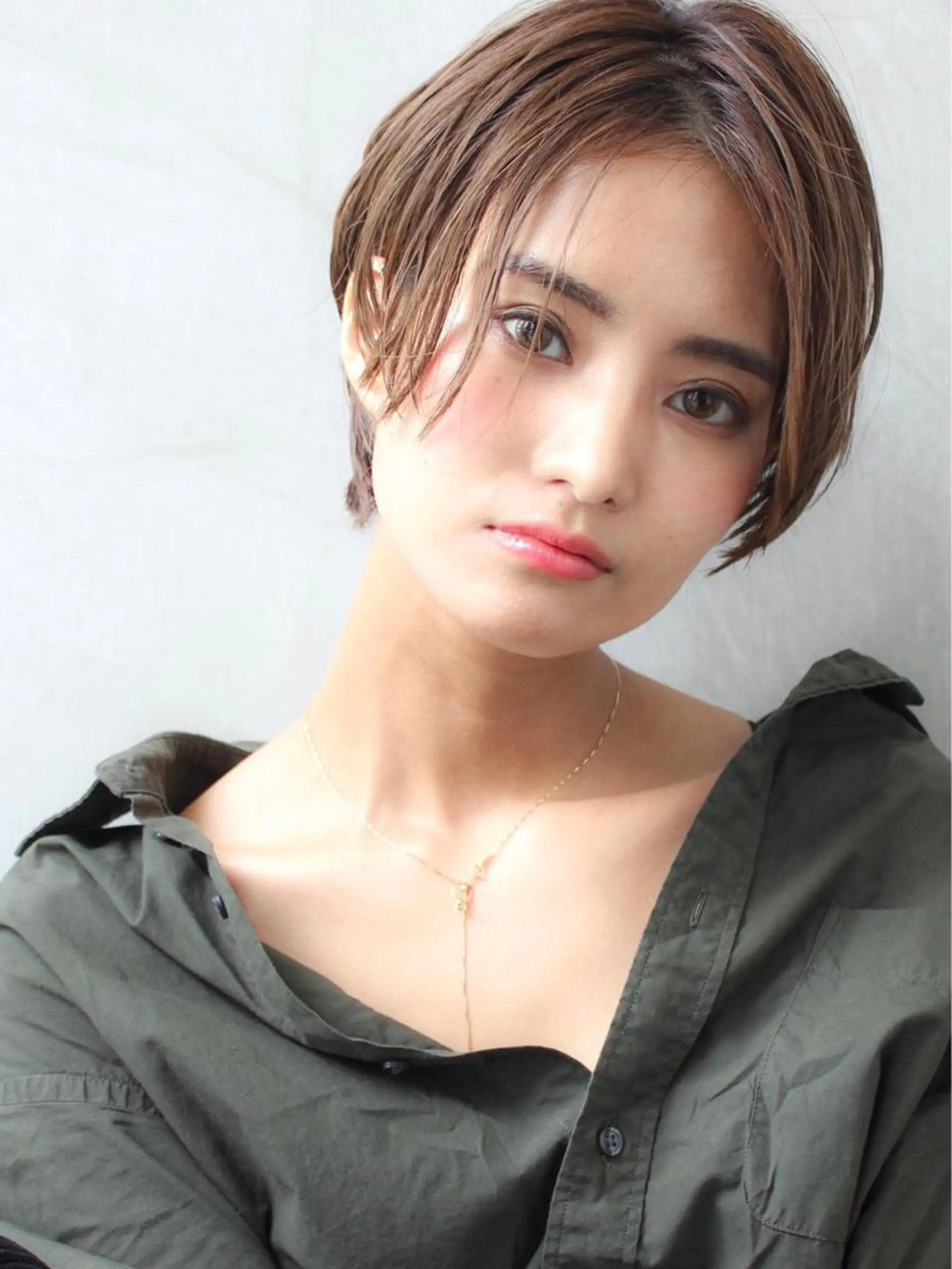 ショート カラー カット ヘアカラー トリートメント 🉐レイヤー/塩見 弘樹🉐渋谷のヘアスタイル