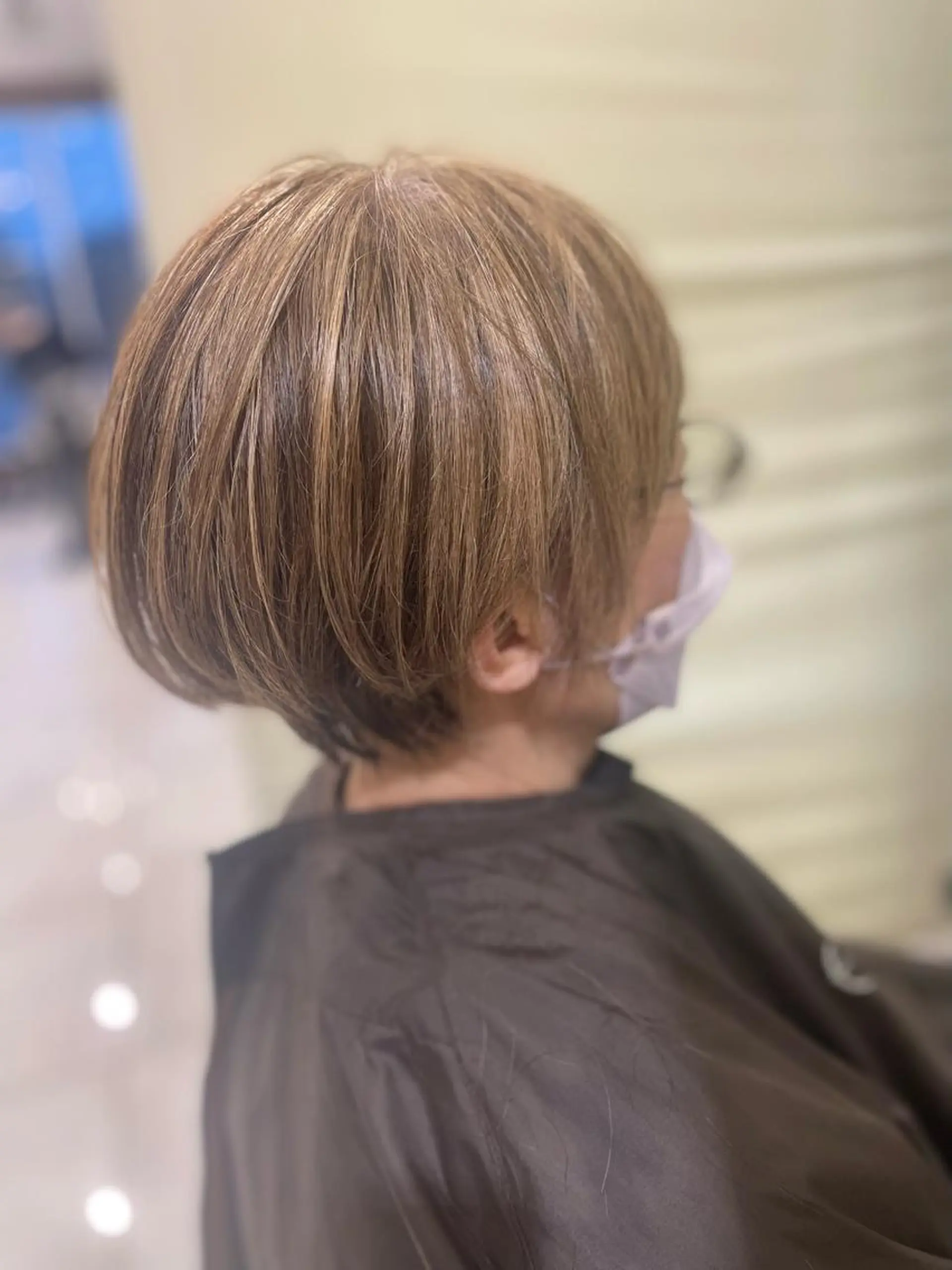 ショート カラー メンズ メンズハイライト ハイライトカラー ハイライト ヘアカラー 佐々木 麻純のヘアスタイル