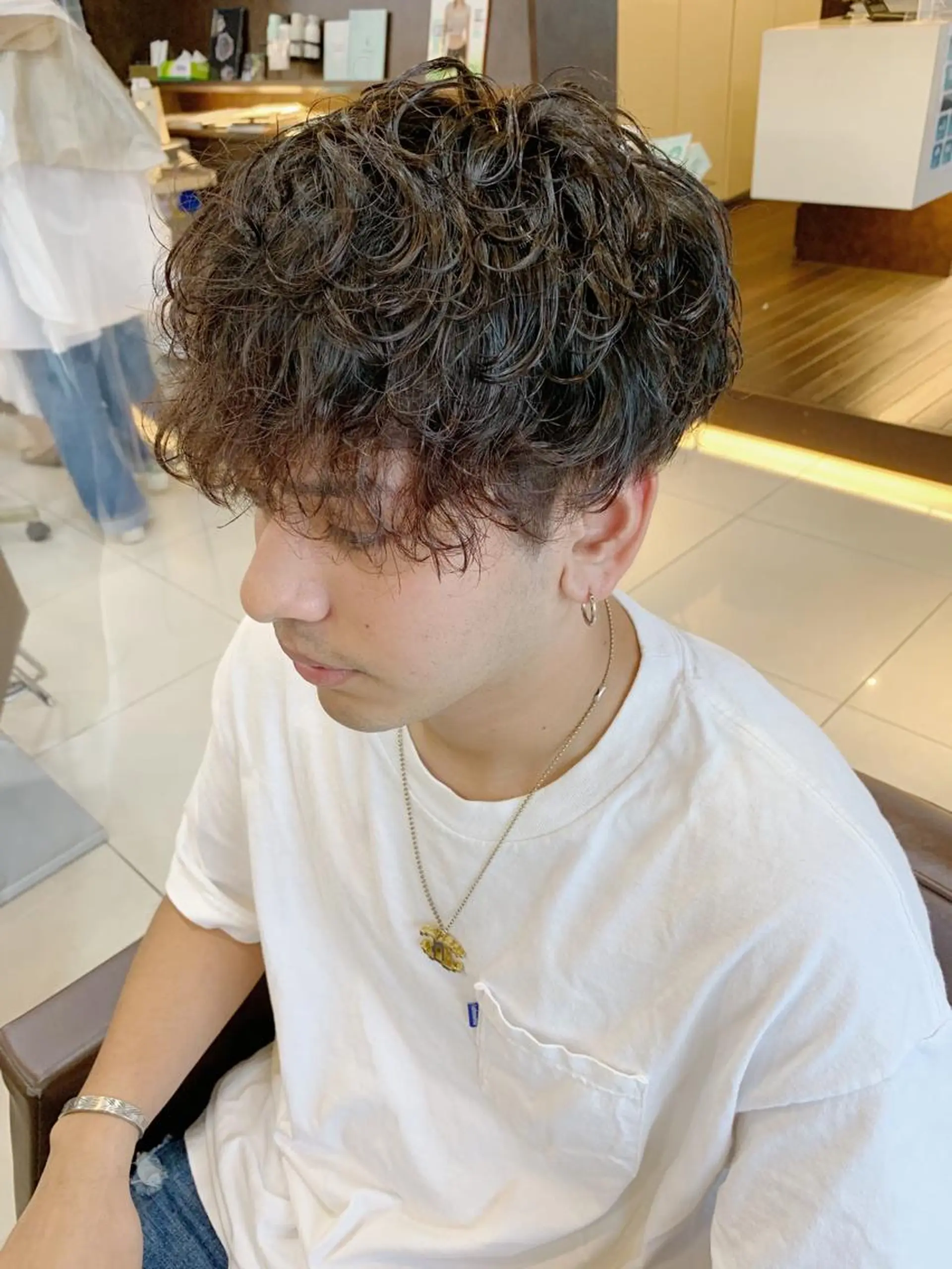 ショート 波巻きパーマ/ツイス トスパイラル稲葉のヘアスタイル