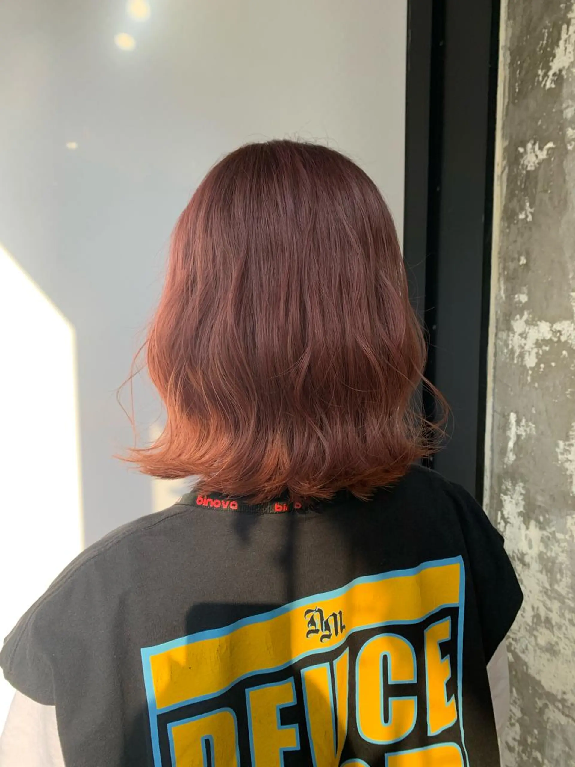 ミディアム カラー ブリーチ ピンクカラー ヘアカラー トリートメント 🎀taro ブリーチなしカラーのヘアスタイル