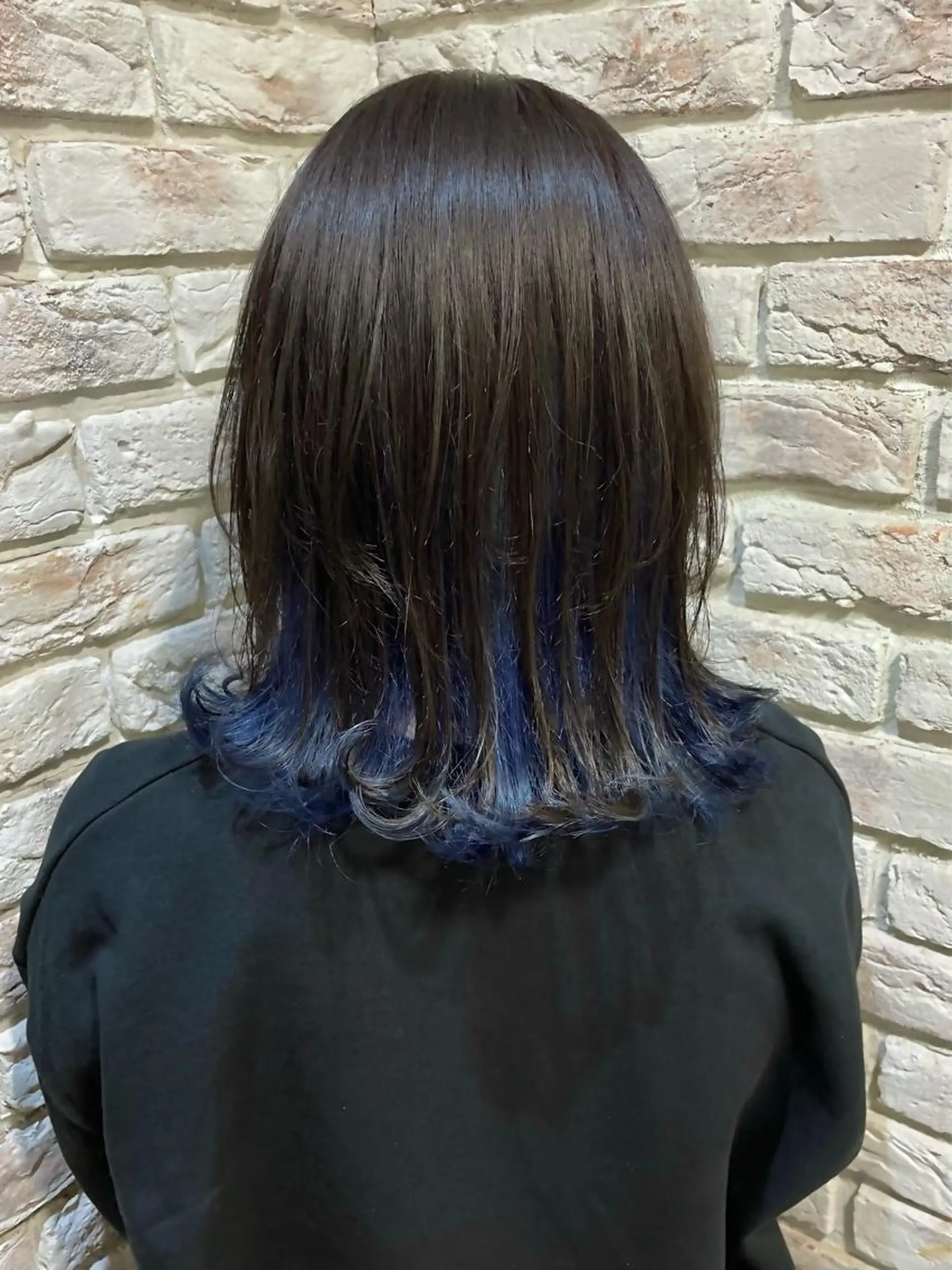ミディアム トリートメント ヘアカラー トリートメント echelle所属・るな/echelle 【カットモデル募集】のヘアスタイル