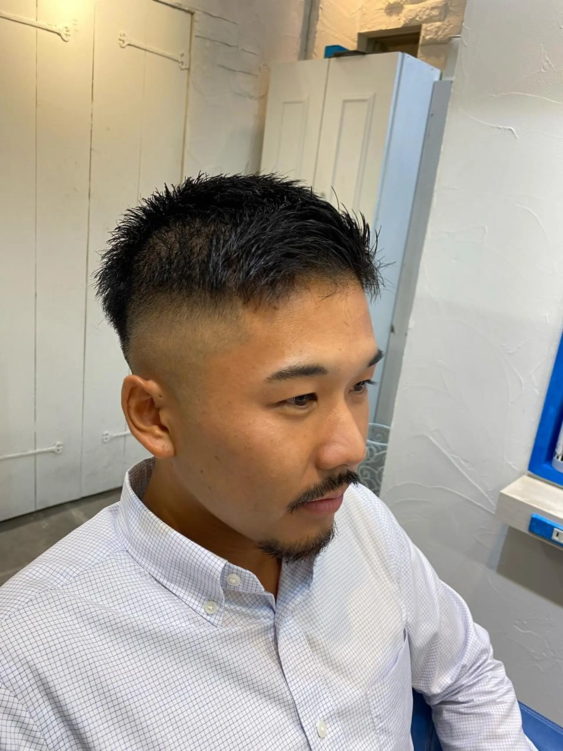 ショート メンズ カット ヘッドスパ uros.所属・メンズパーマ/ エクステ🌞セナのヘアスタイル