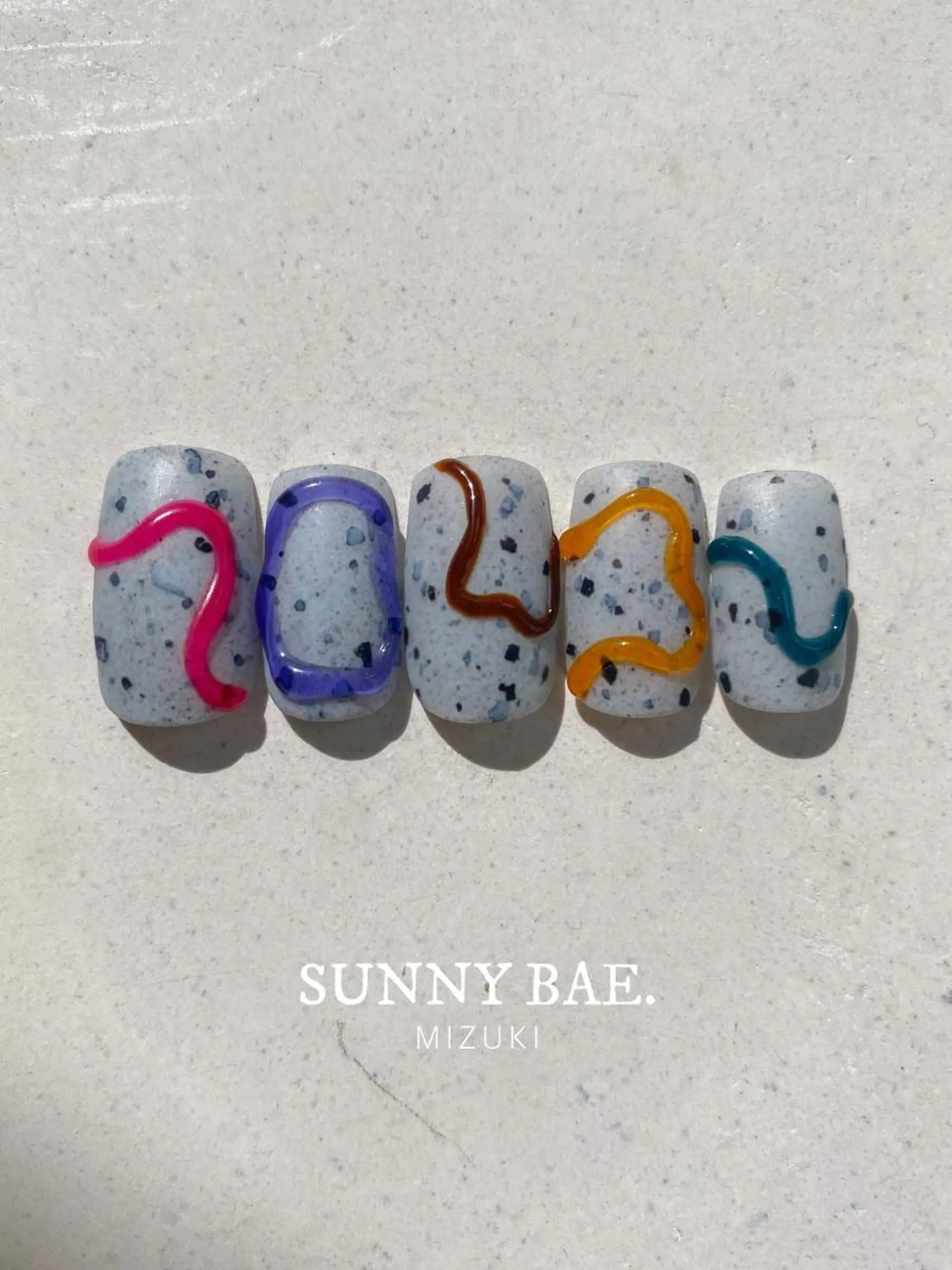 ネイル ジェルネイル パステルネイル ぷっくりネイル ハンドネイル SUNNY BAE. 🌼MIZUKIのネイルデザイン