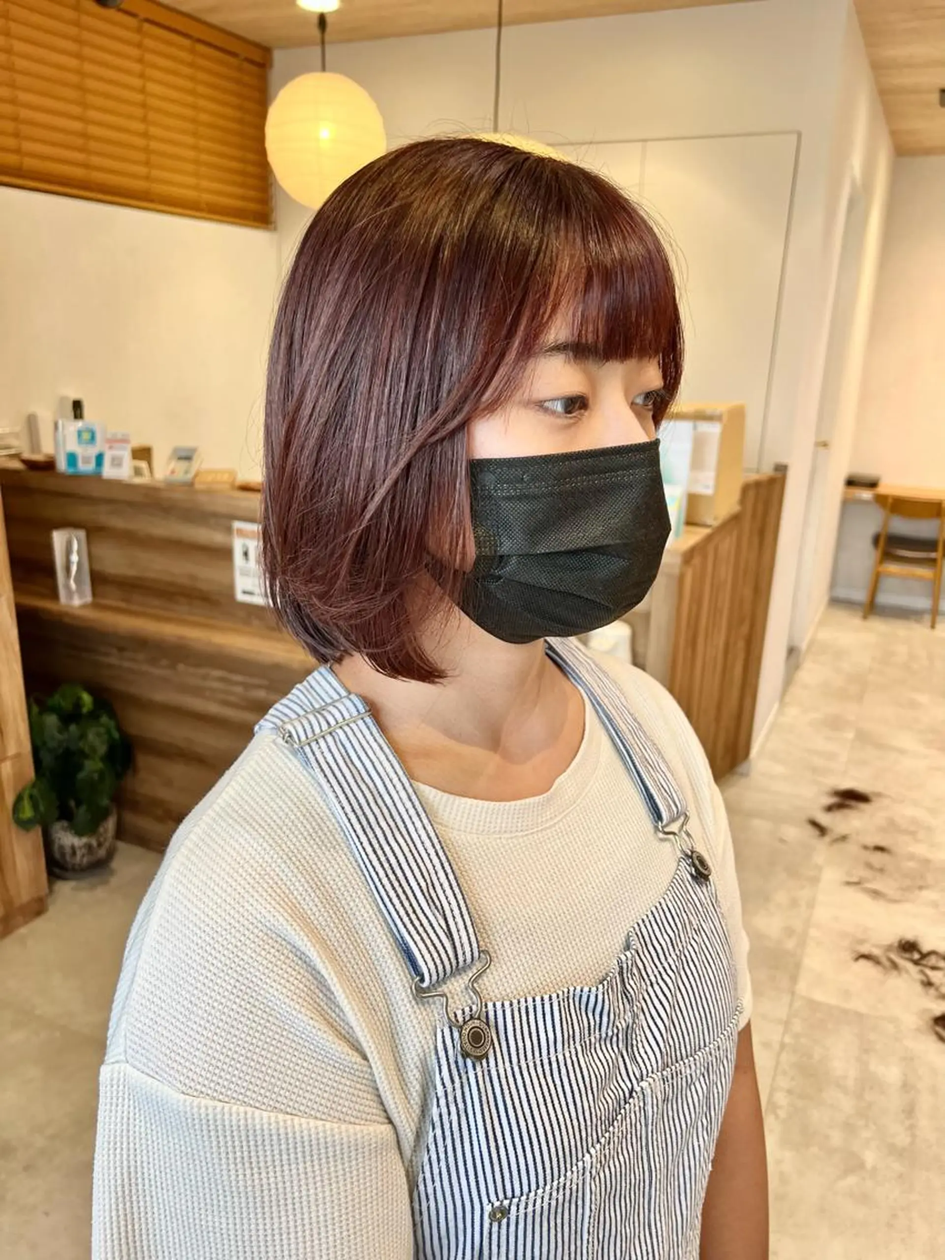 ショート カラー ピンクカラー Oasisgarden所属・レイヤー/ブリーチ MOMOのヘアスタイル