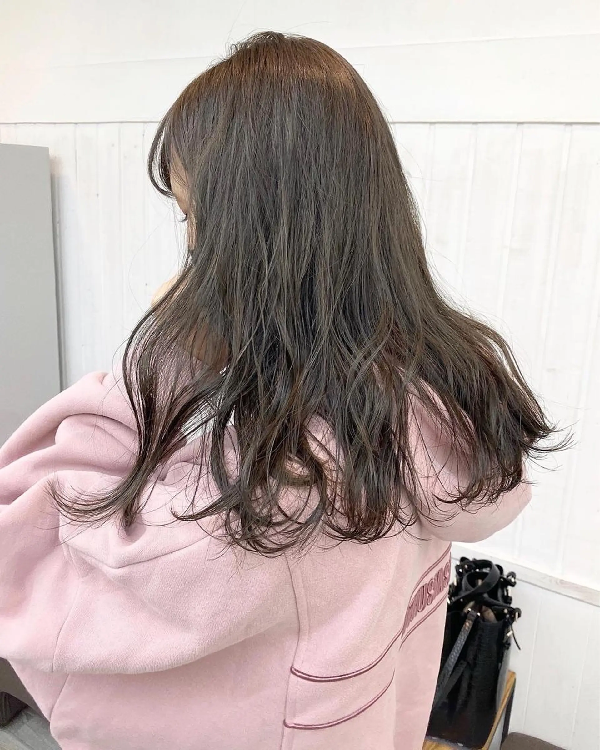 セミロング B3 SHARE SALON【ビースリーシェアサロン】所属・☀️透明感color KURO☀️のヘアスタイル