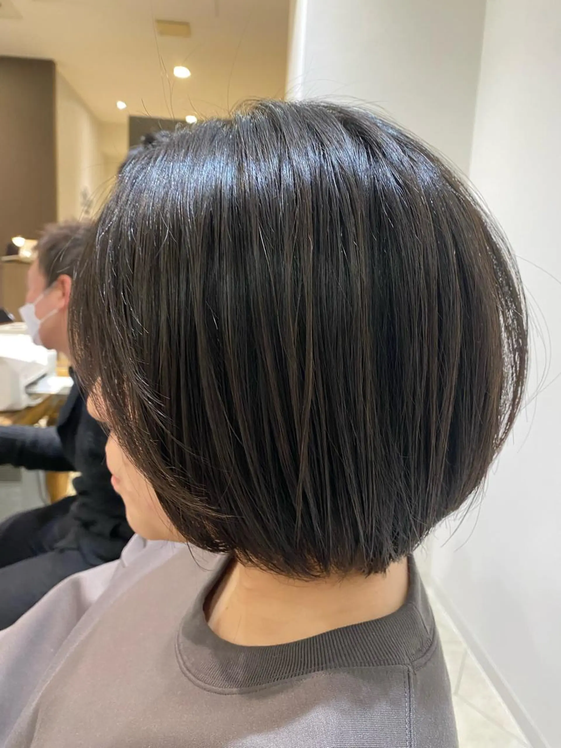 ショート ボブ 大倉 未波のヘアスタイル