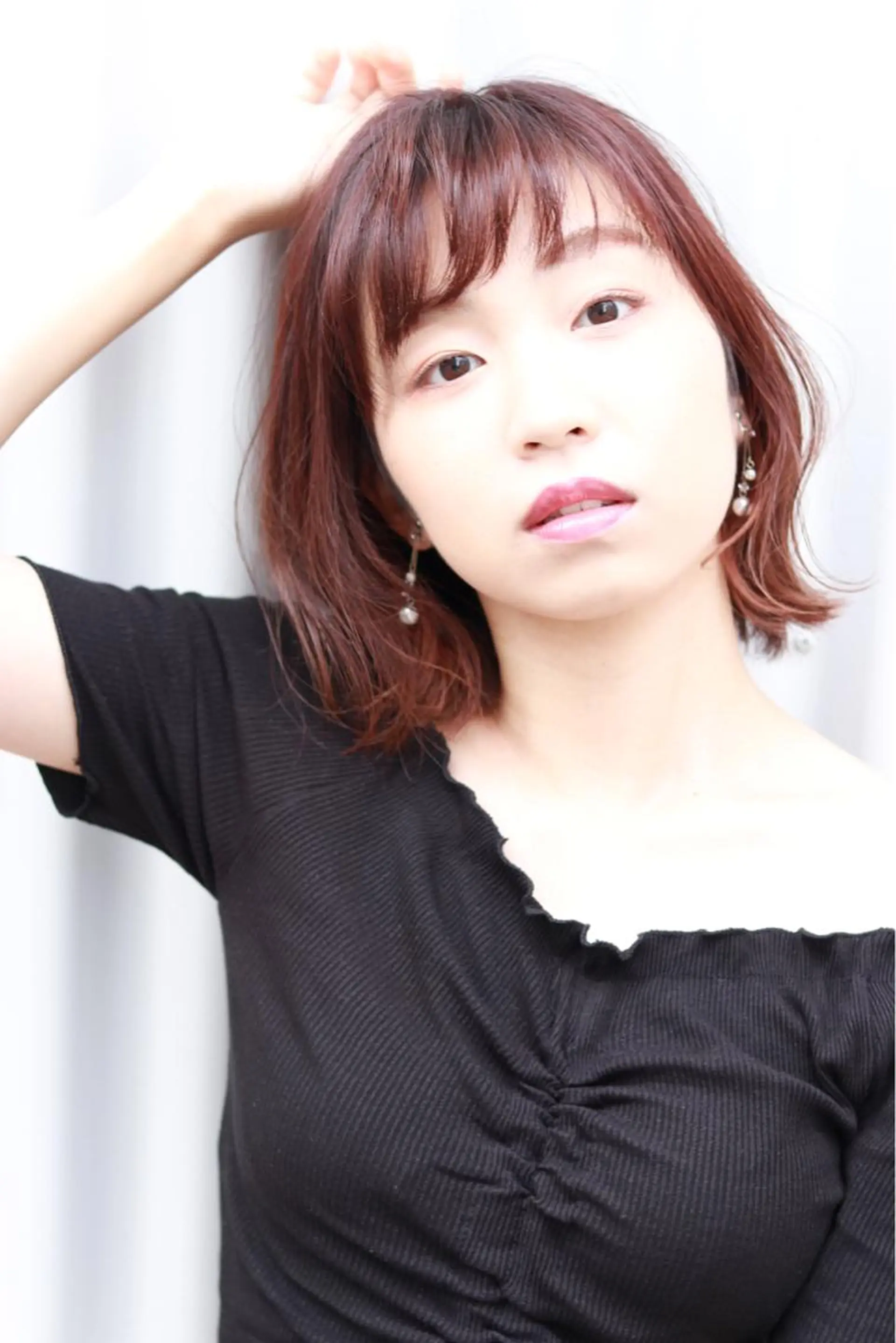 ショート ボブレイヤー ボブ レイヤーカット 杉若 利彦のヘアスタイル