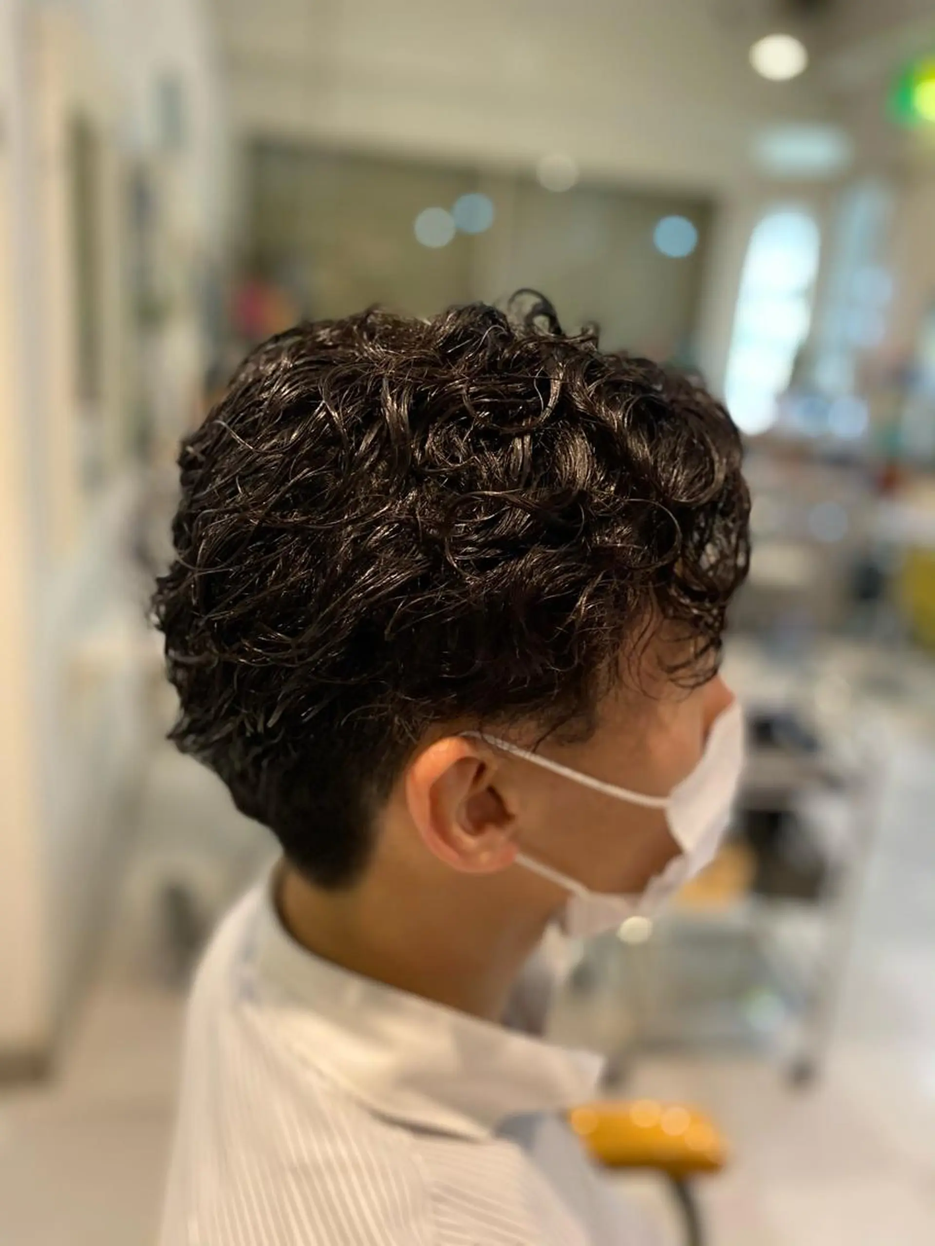 メンズ パーマ ベストヘアー上本郷所属・黒川 奨のヘアスタイル