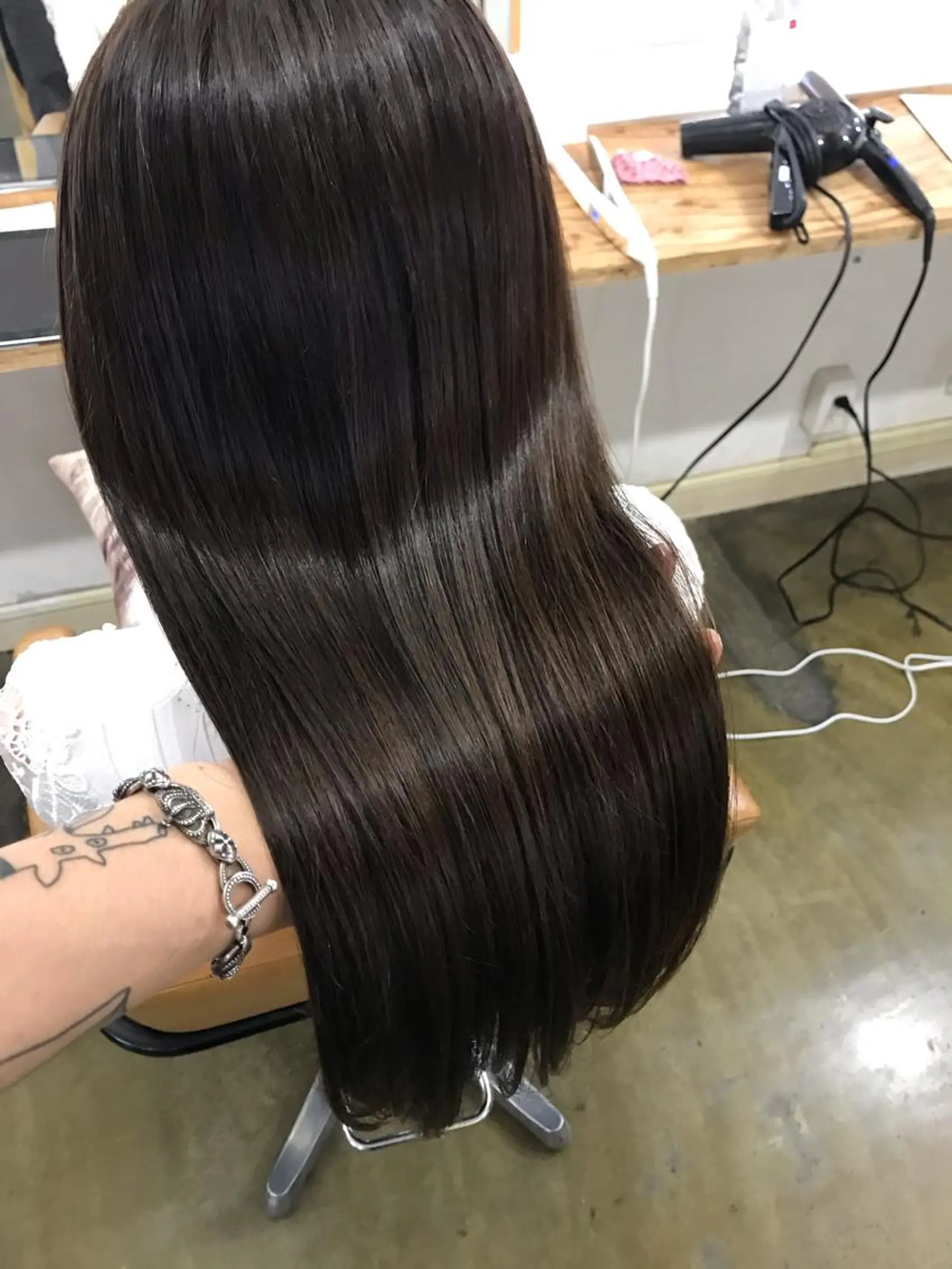 セミロング カラー ラベンダーカラー 💎髪質改善💎 デザイナーshinのヘアスタイル