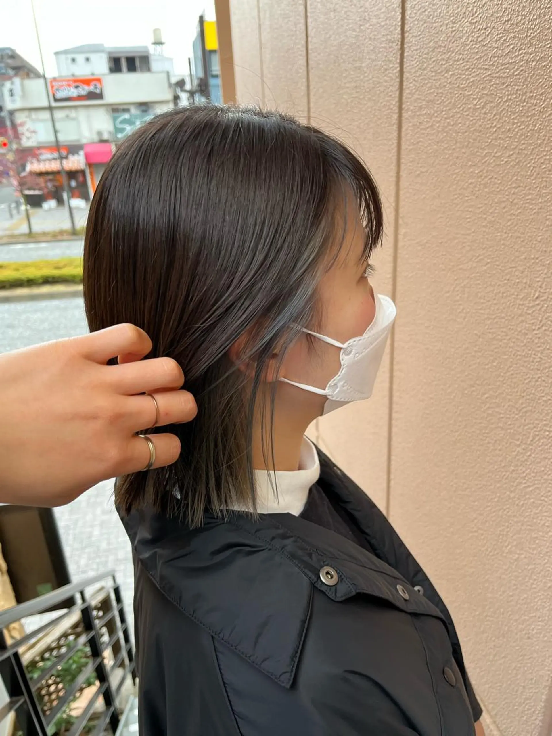 ミディアム カラー インナーカラー カット ヘアカラー 🍒【Lib】 AIRI　🍒のヘアスタイル