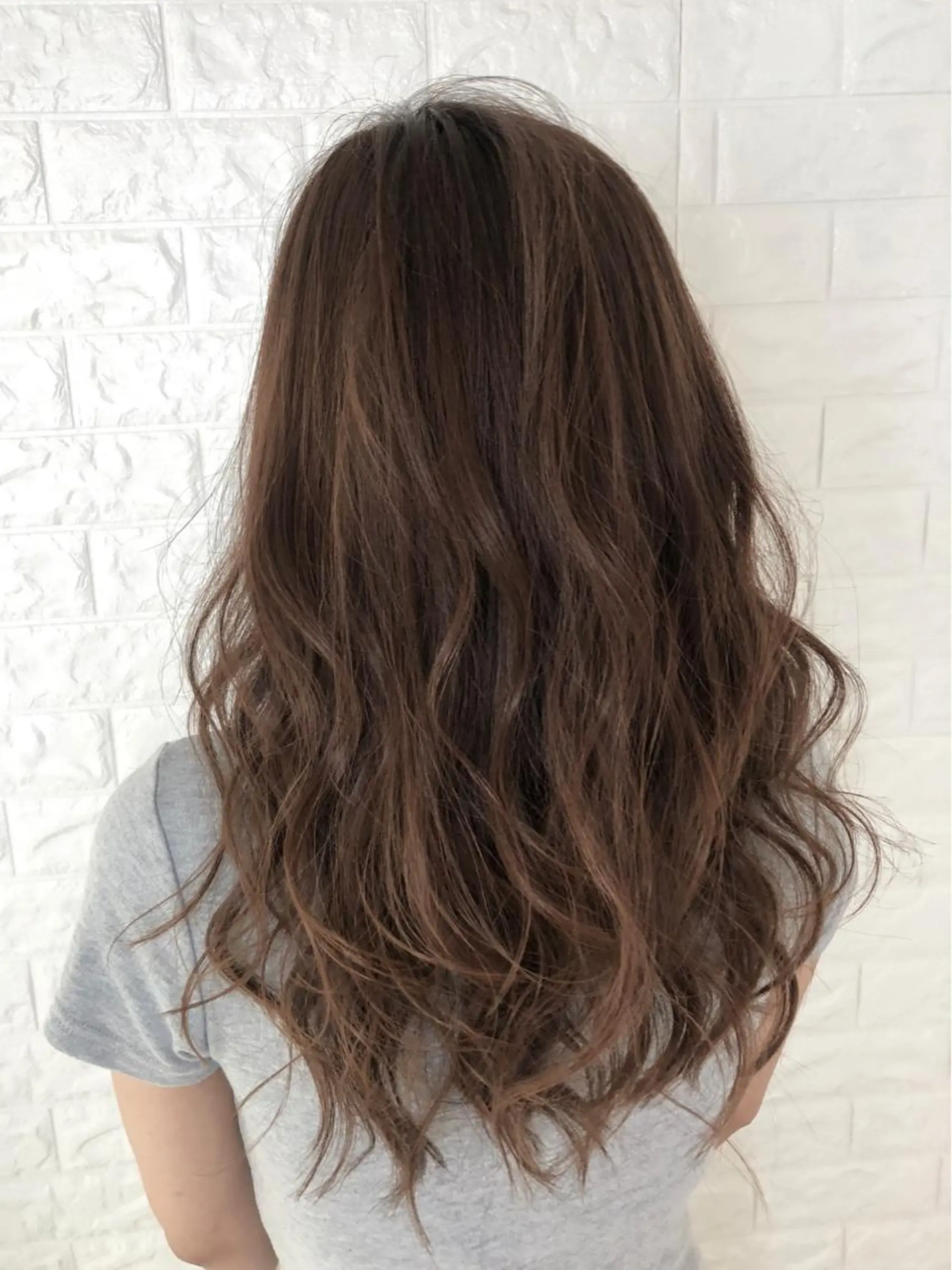 セミロング 縮毛矯正/髪質改善 主税巧一のヘアスタイル