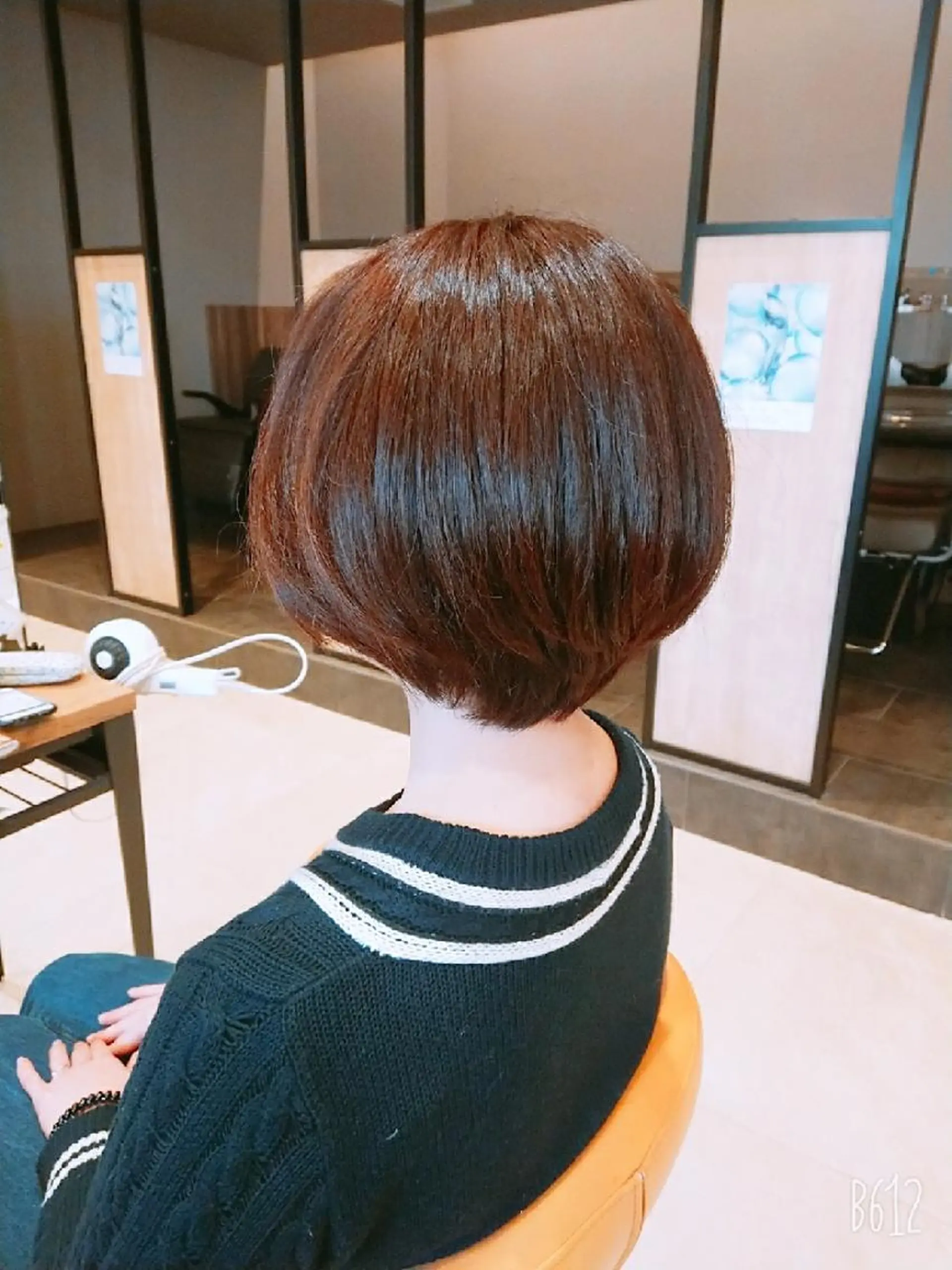 ショート ショートボブ ボブ ショートヘア トリートメント 坂上 晴日のヘアスタイル