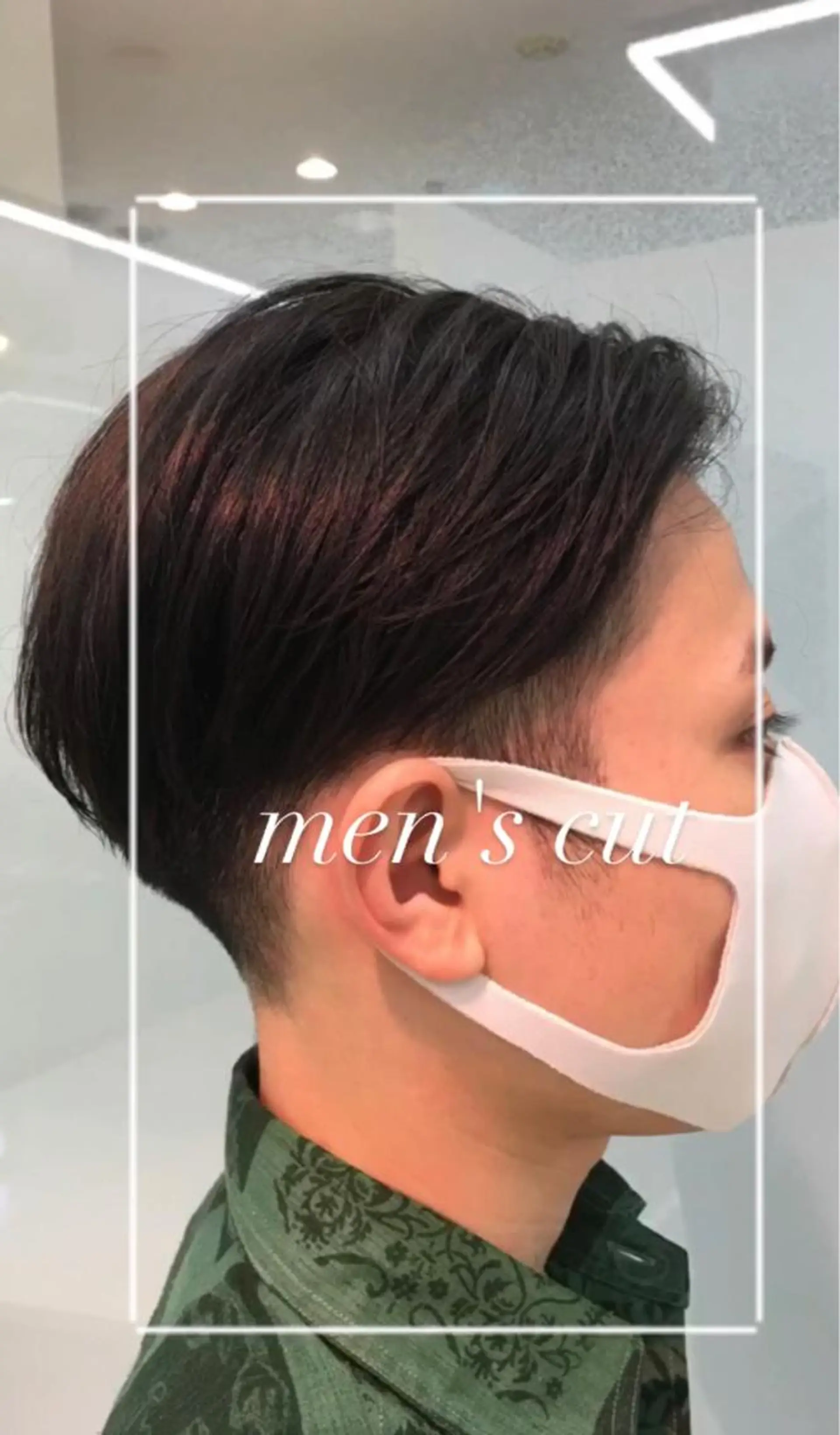 メンズ カット ヘッドスパ 艶質改善/縮毛矯正 ササキナツミのヘアスタイル