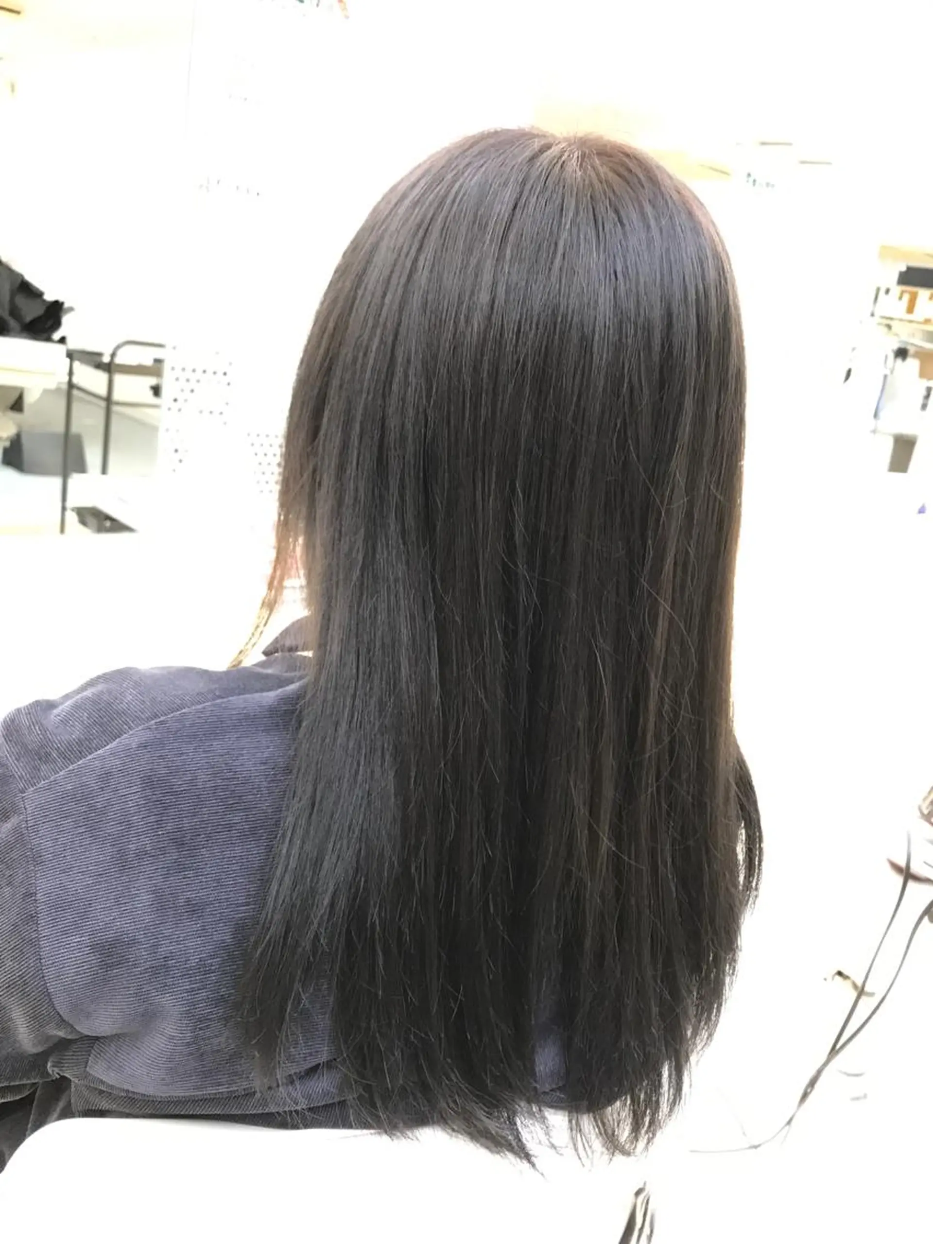 ロング カラー ブルーカラー ブルージュ 相武台ショート特化 💐川崎希💐のヘアスタイル