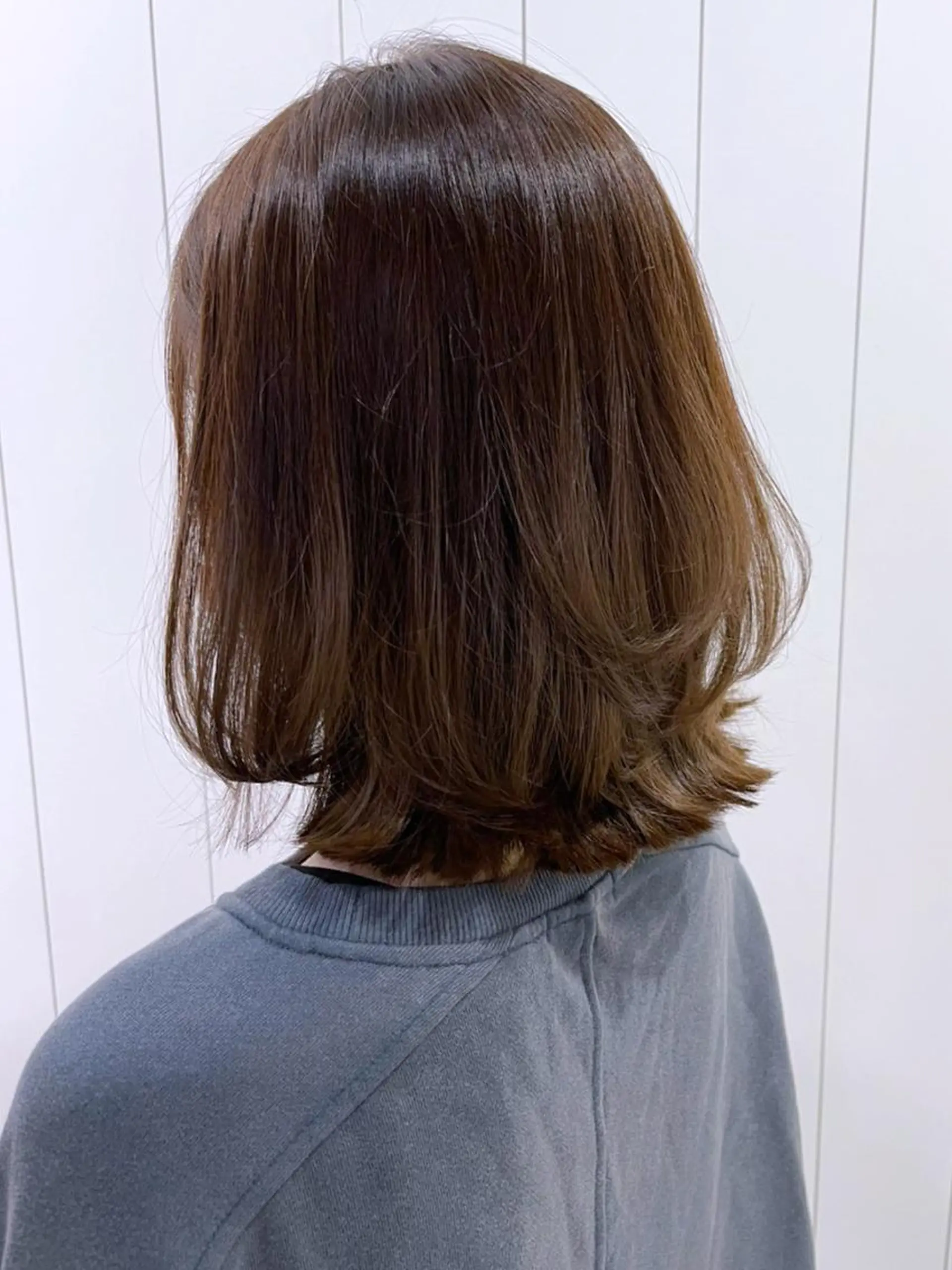 ショート カラー パーマ ヘアアレンジ くびれヘア ITbyALBUM 中野店のヘアスタイル