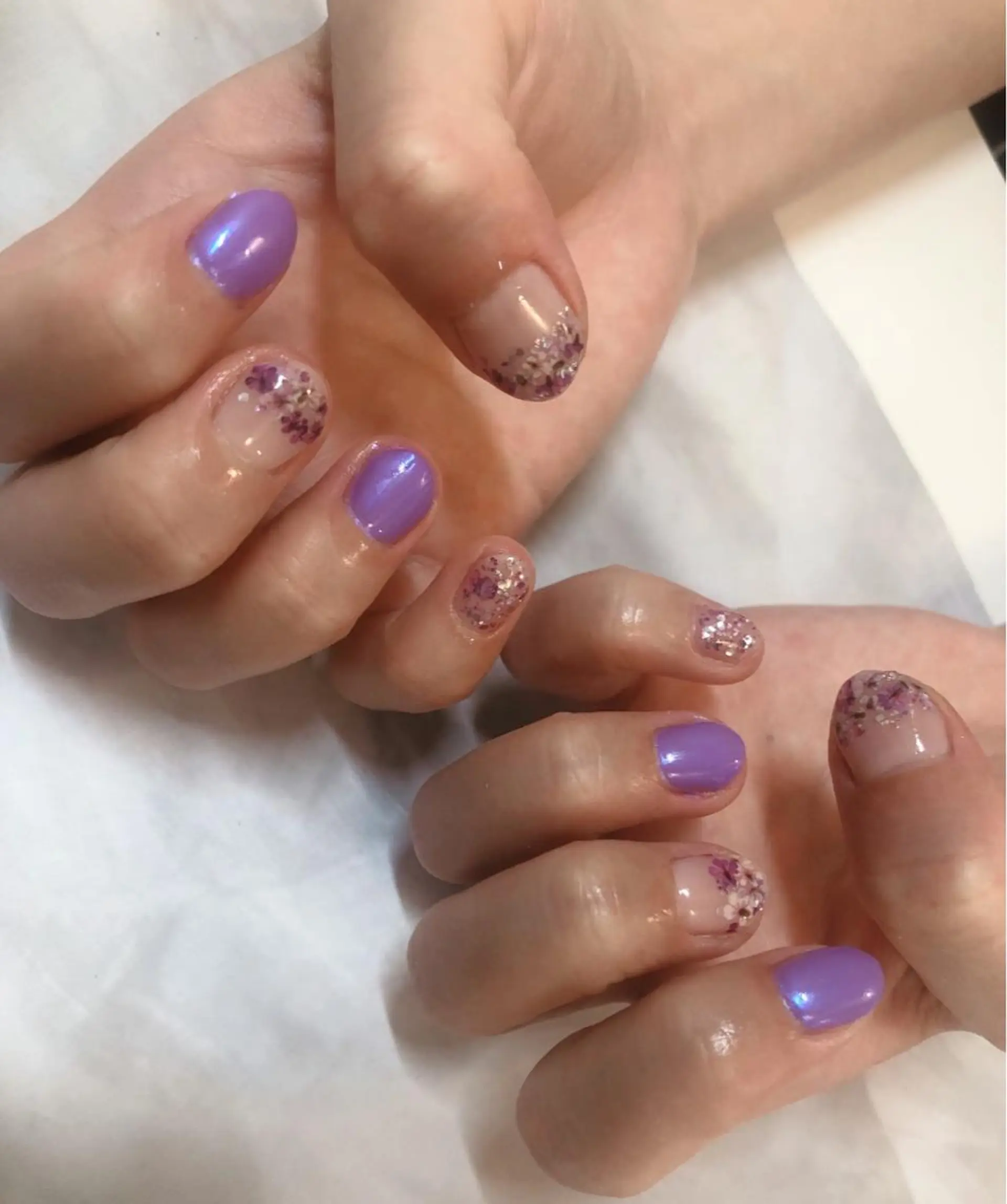 ネイル オーロラネイル 【ＯＲＧＡＮ】 nailのネイルデザイン