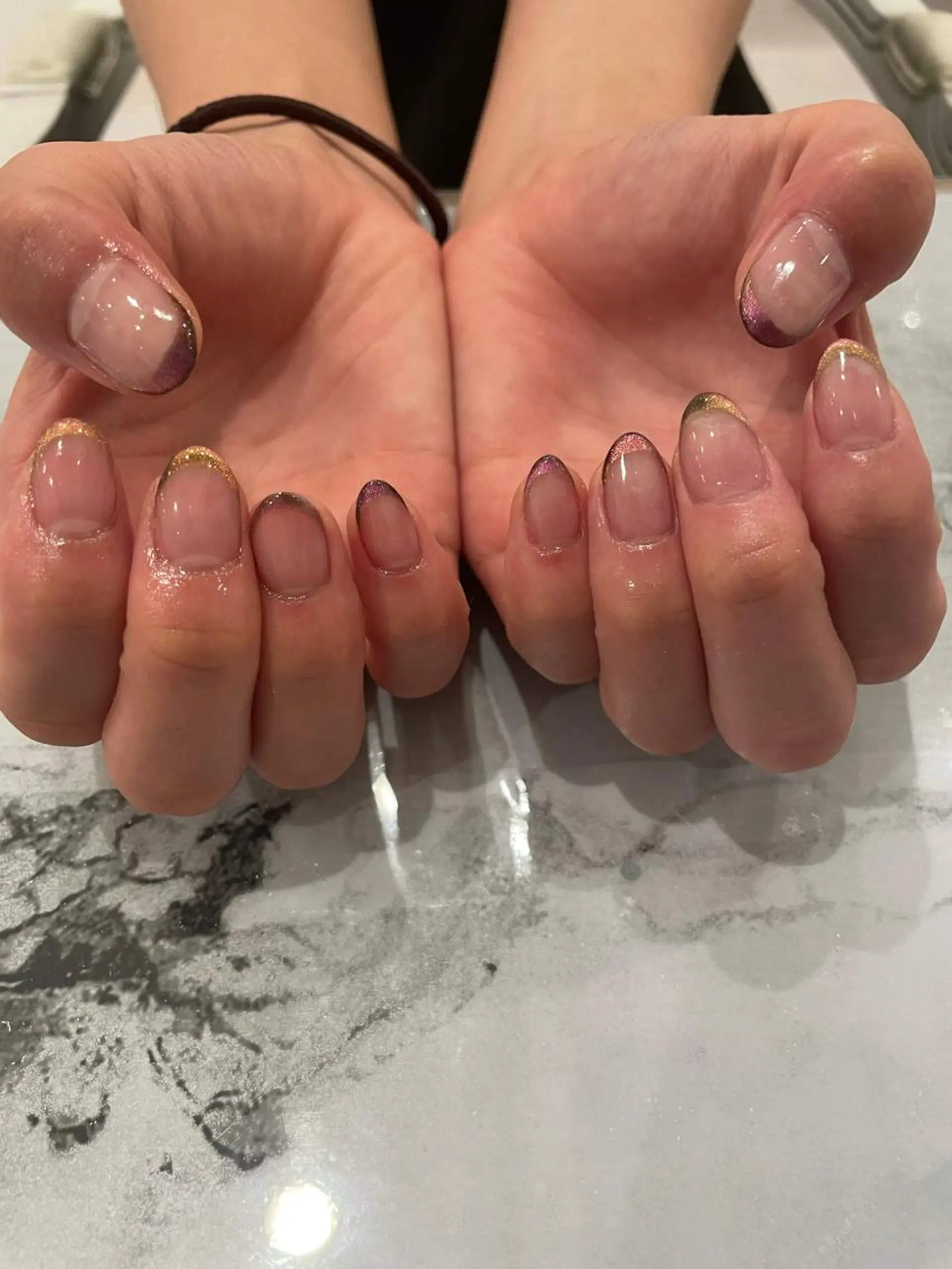 ネイル 束感まつ毛/ネイル/ LED♥KIRARAのマツエク・マツパデザイン