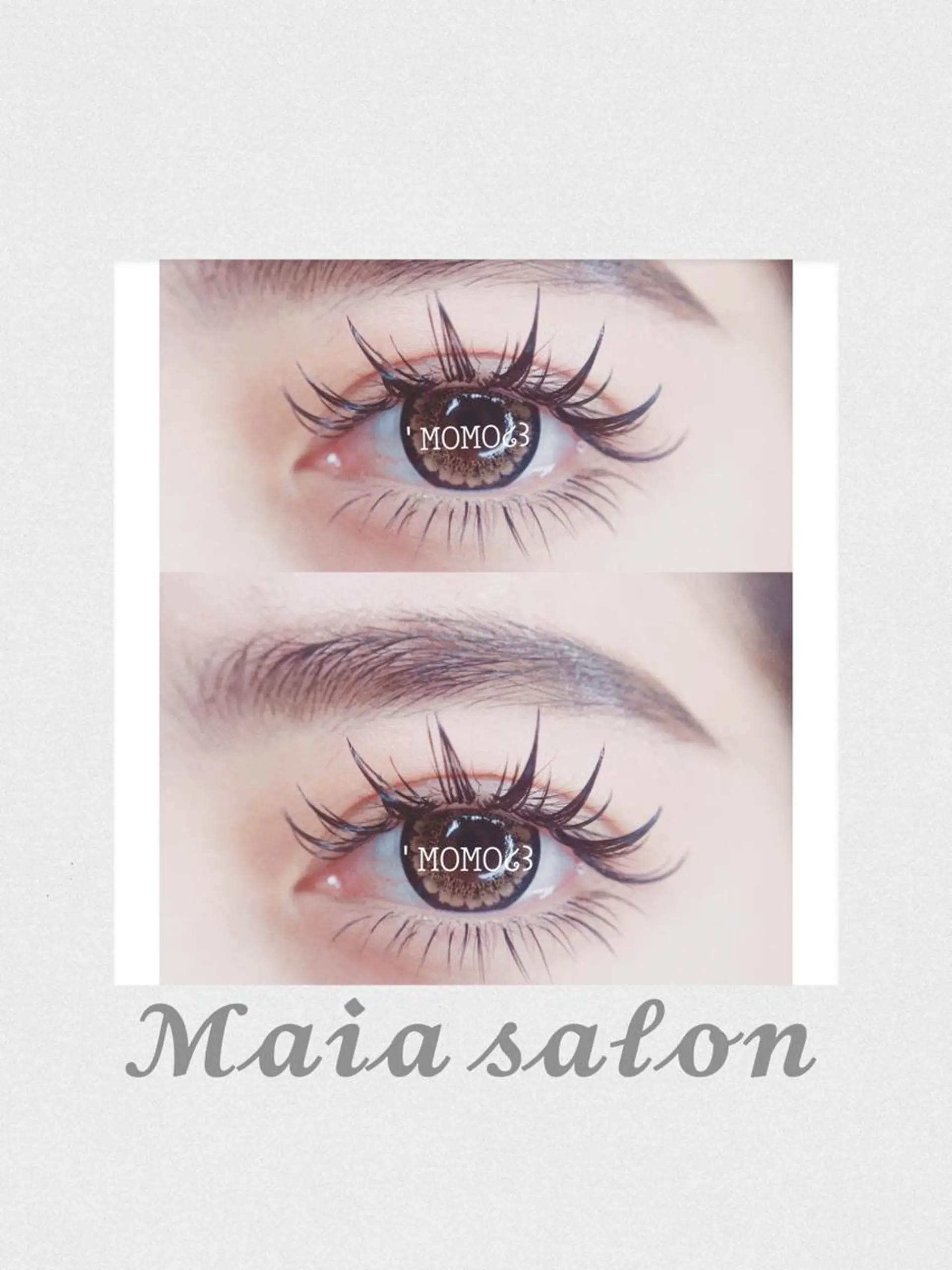 マツエク・マツパ マツエク モテデザインのプロ モモ🍑のマツエク・マツパデザイン