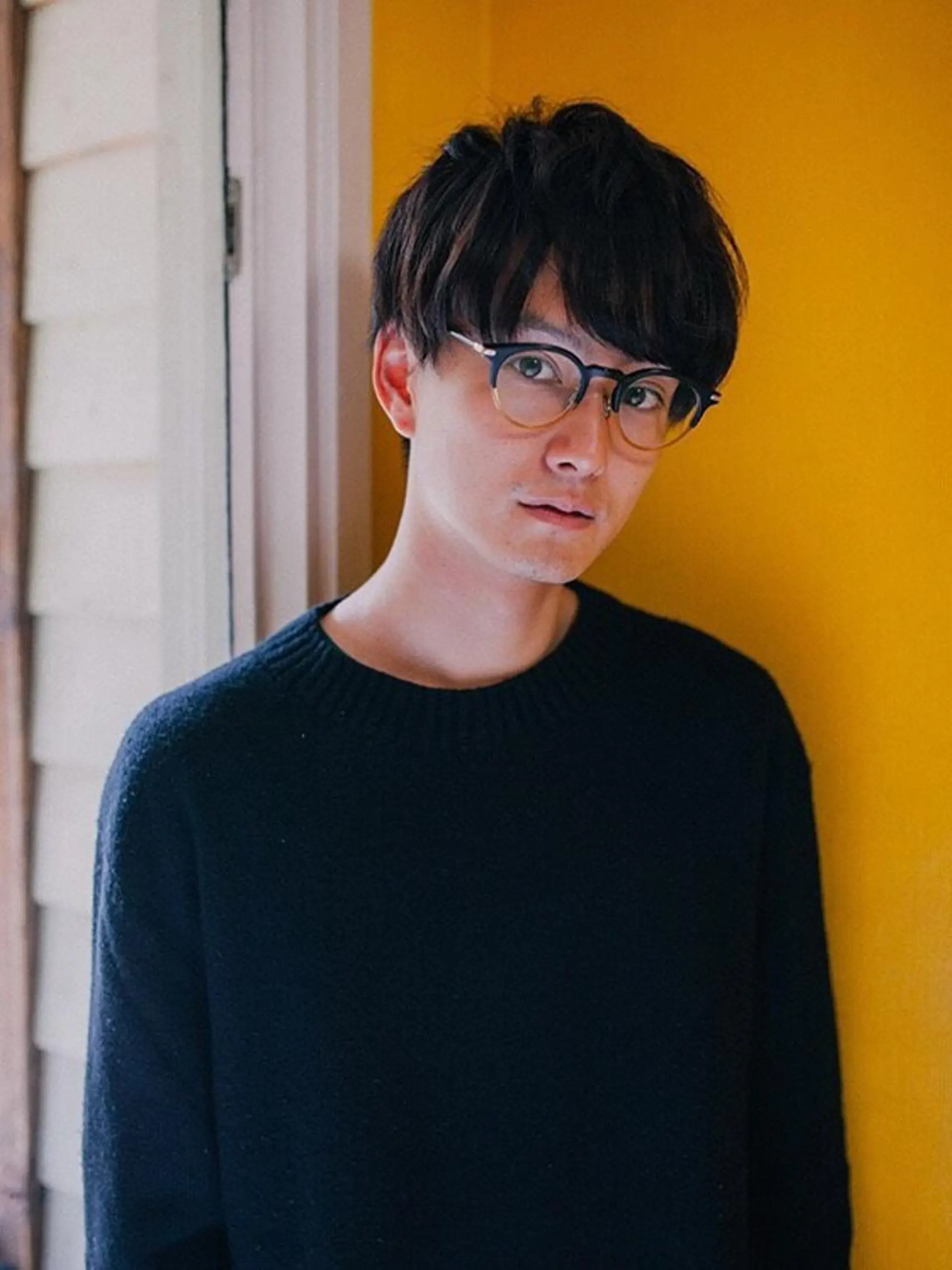 メンズ ハイライト&曲がる 縮毛矯正特化 玉置のヘアスタイル