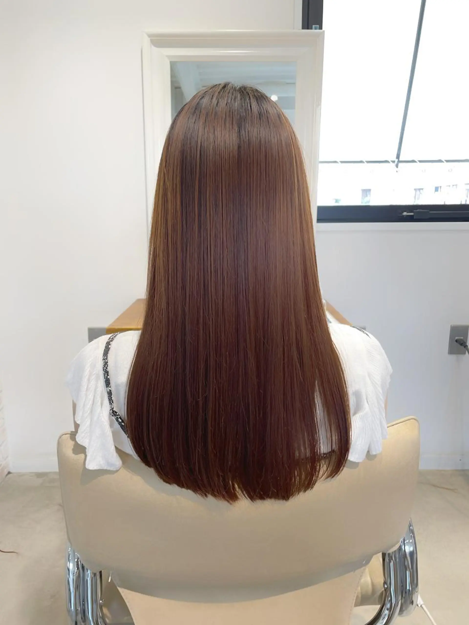 セミロング ショートボブ セミロングパーマ ボブ くせ毛 髪質改善 縮毛矯正 トリートメント salowin suite 柏所属・髪質改善特化 専門美容師オクダ♂のヘアスタイル