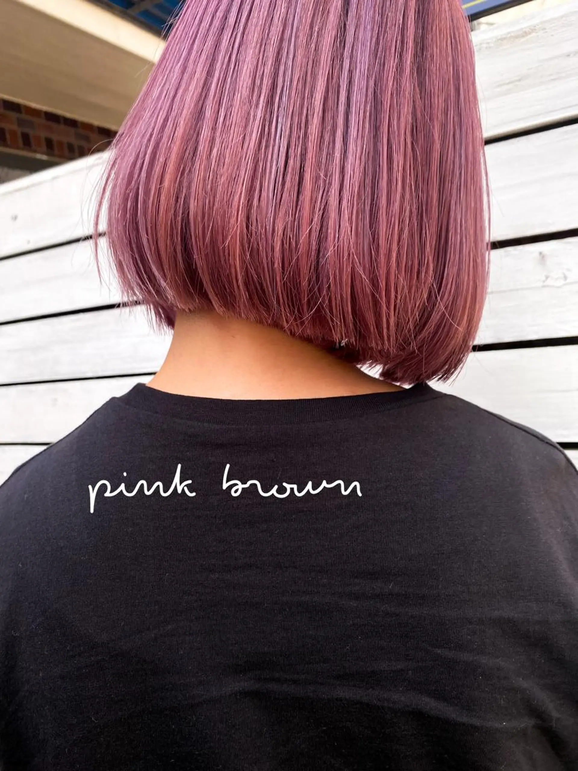 ミディアム カラー THE DAY所属・AKI HASHIMOTOのヘアスタイル