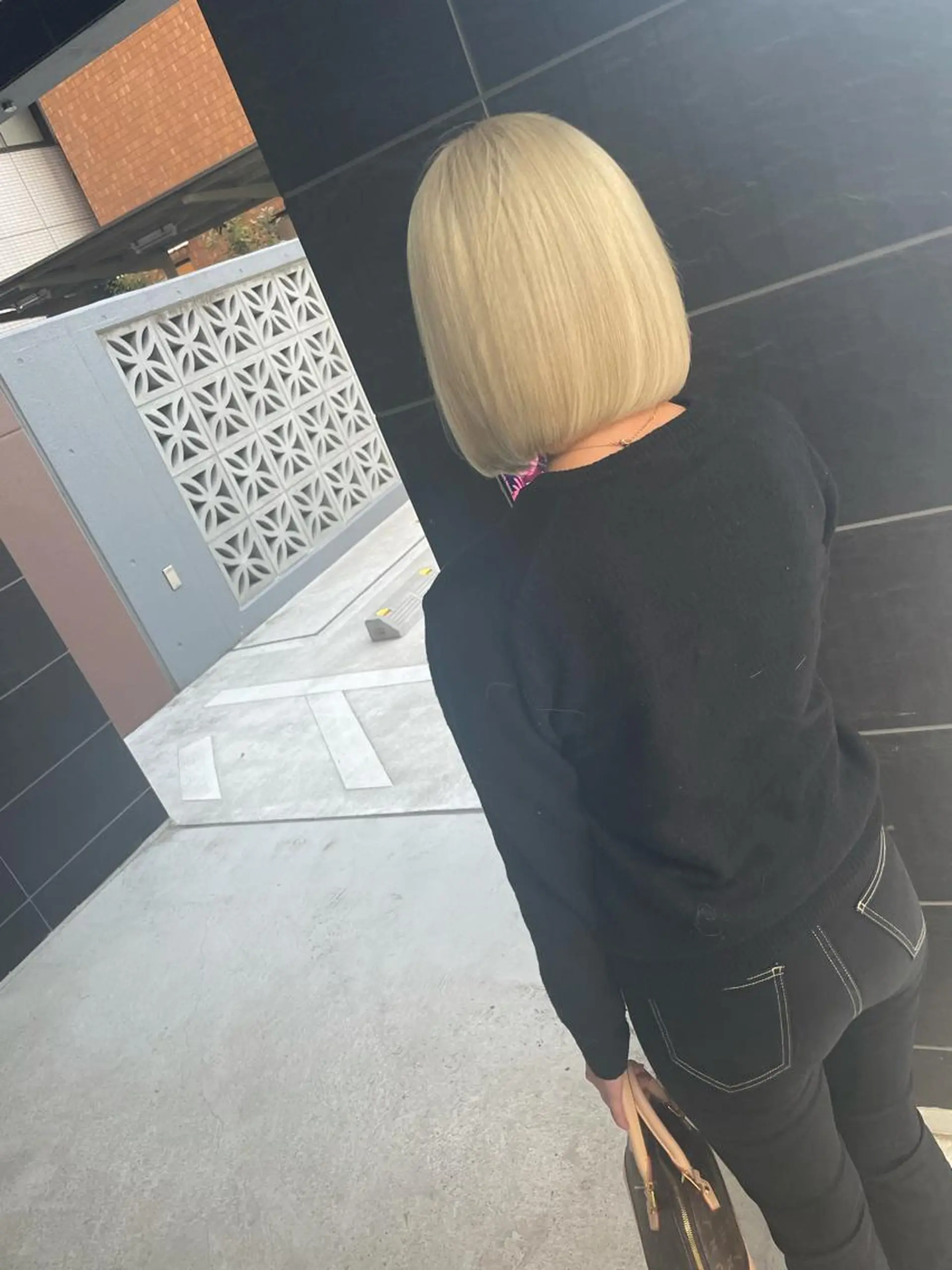 ショート カラー ヒカ/外国人風 デザインカラーのヘアスタイル