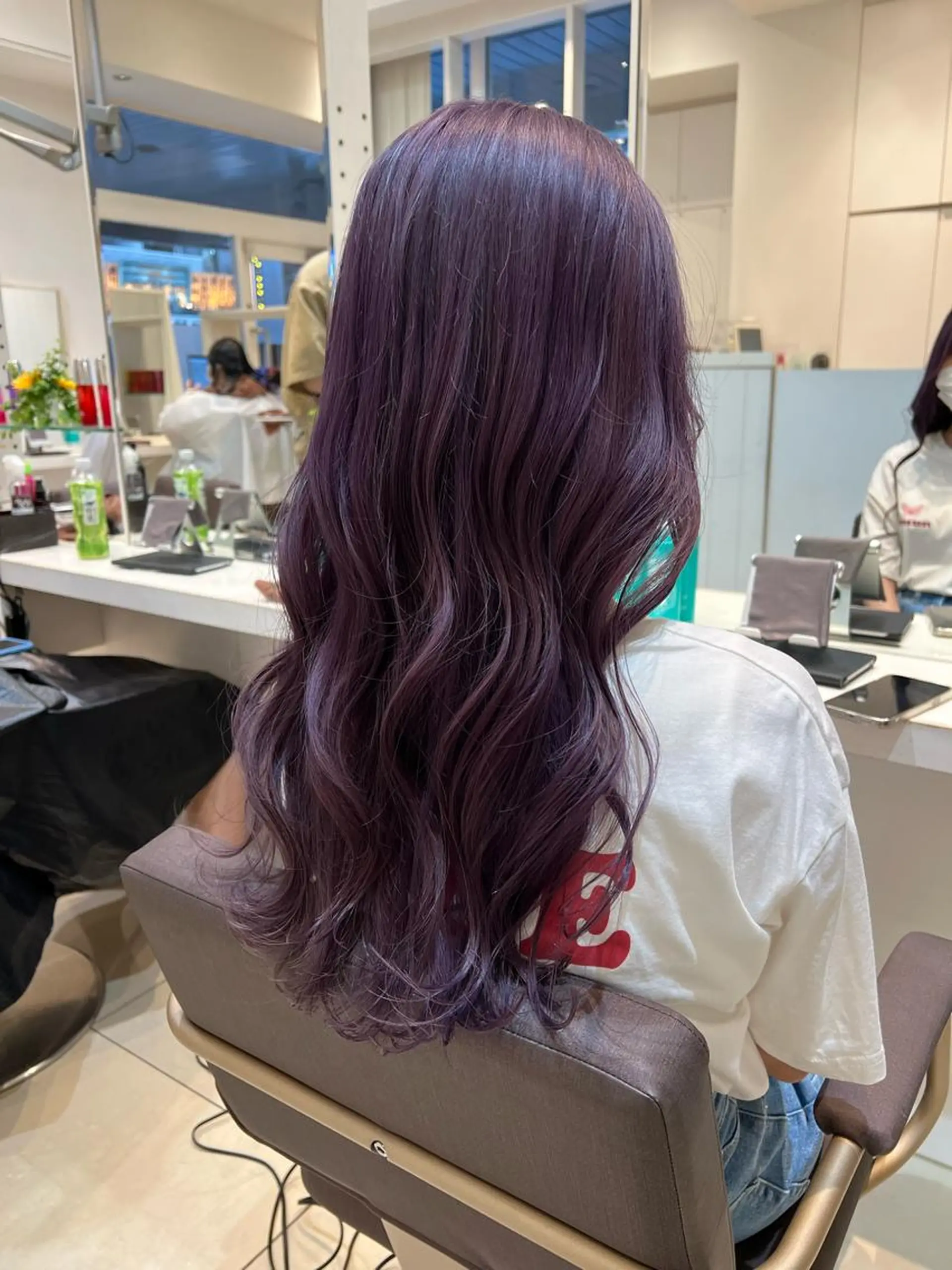 セミロング カラー ヘアカラー はだゆうき @hadadan08のヘアスタイル