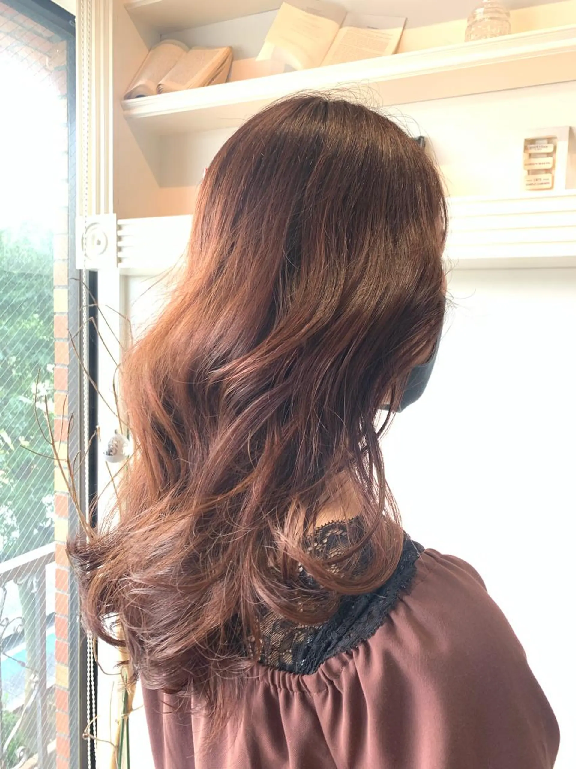 ロング ヘアカラー トリートメント ヘッドスパ ヘアセット 山口 竣也のヘアスタイル