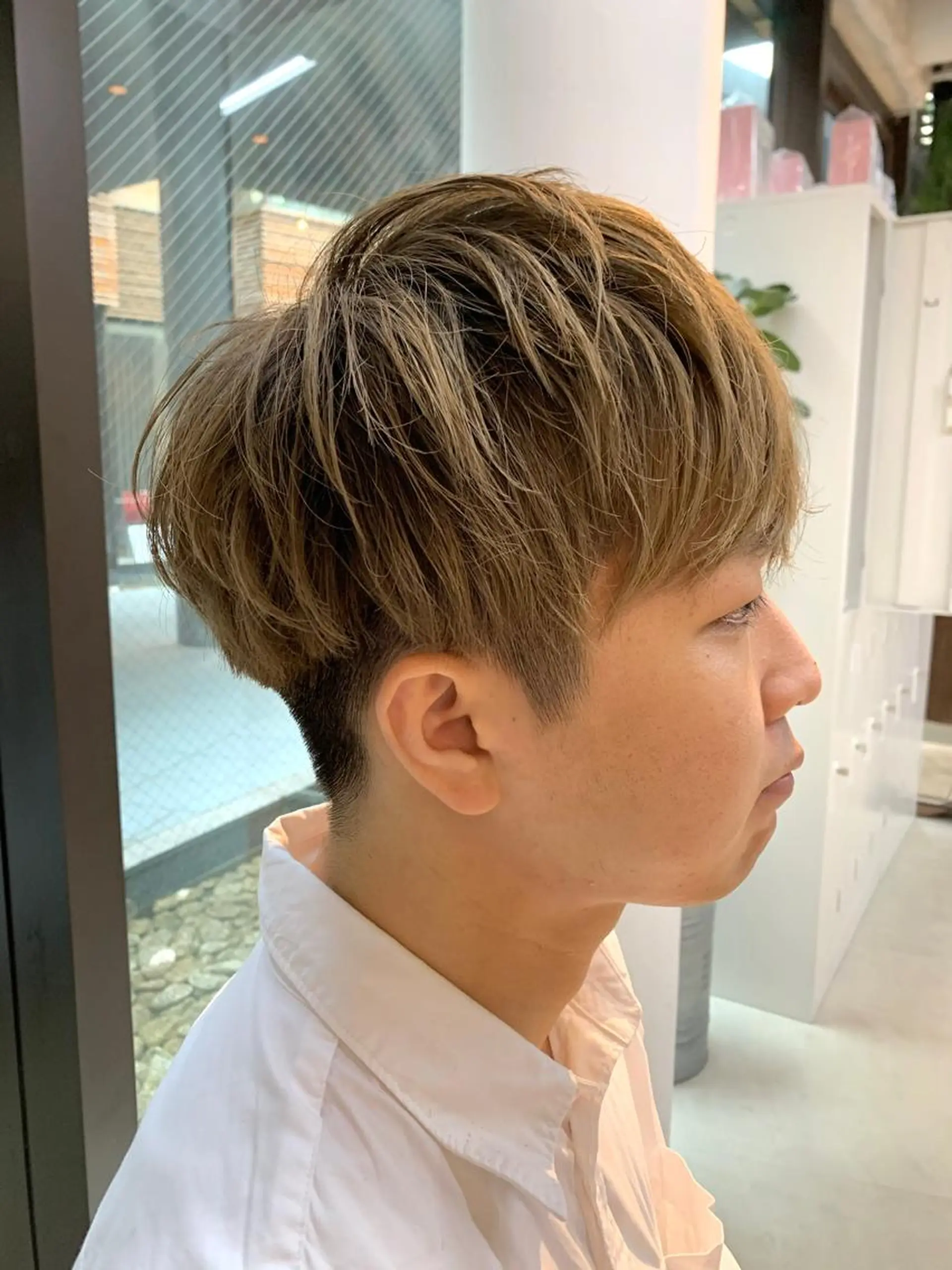 ショート カラー メンズ mee.urawa所属・似合わせショート×透 明感/やじまたかしのヘアスタイル