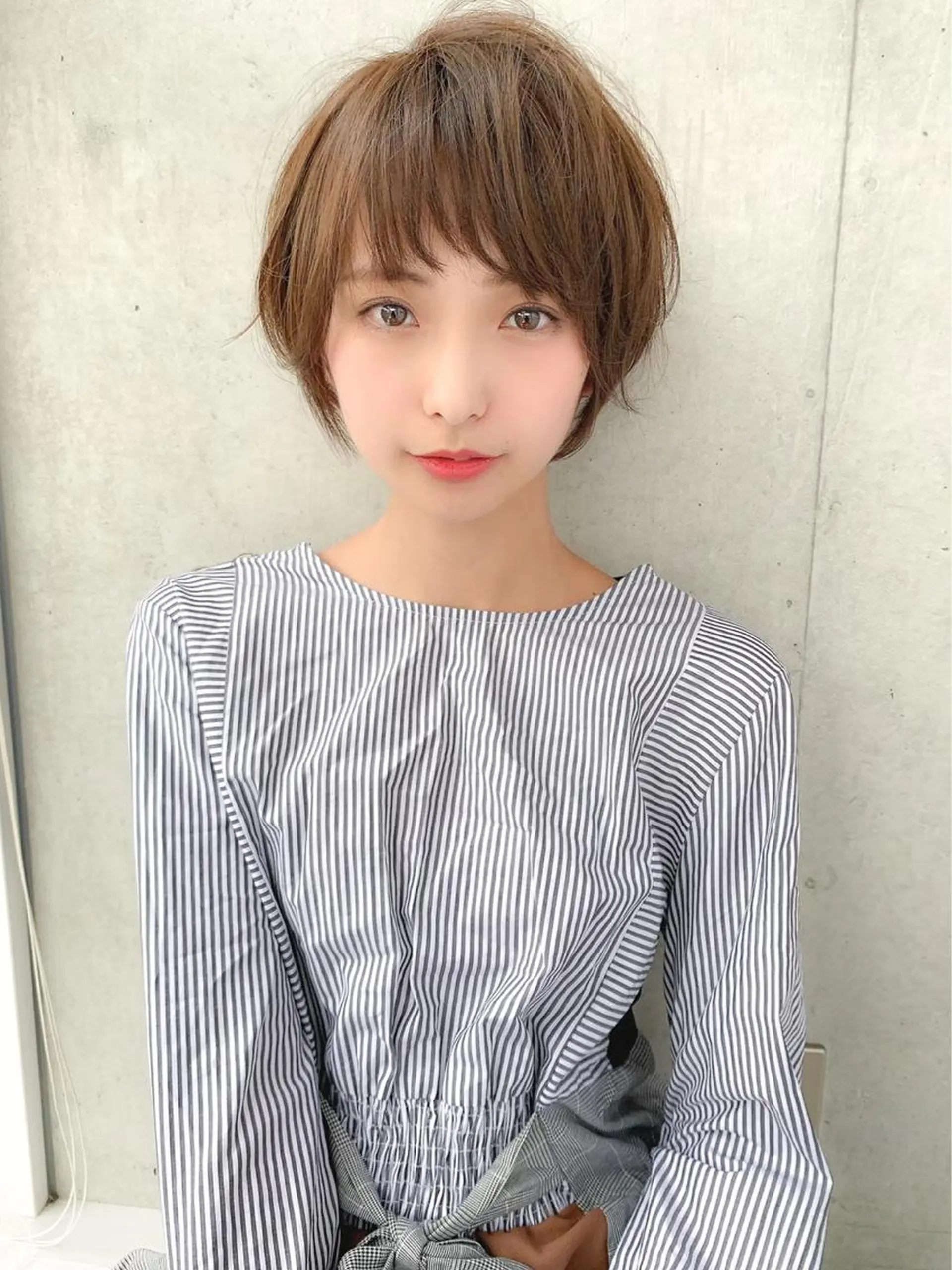 ショート ❤️赤み消し 上品カラー❤️のヘアスタイル