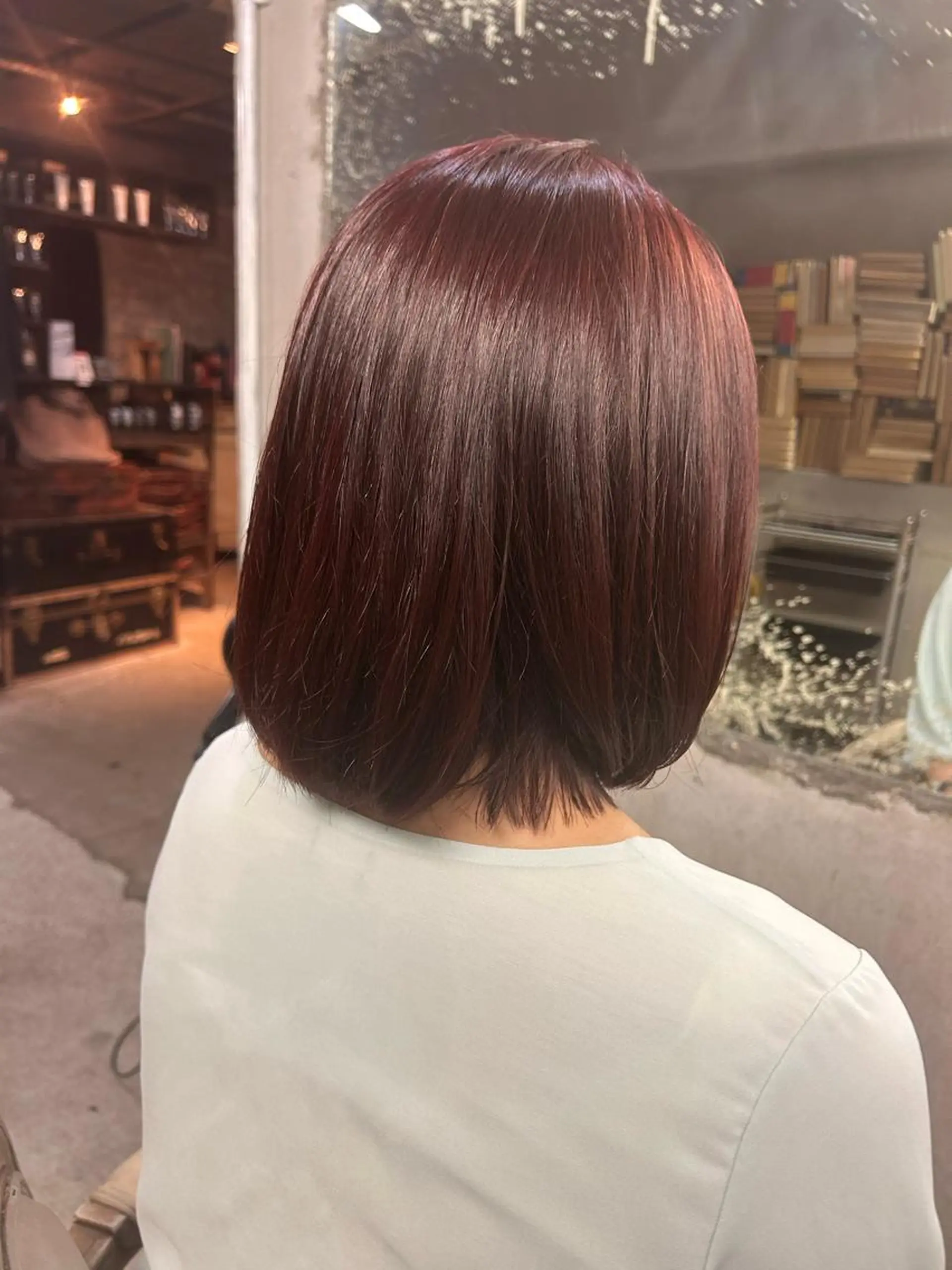 ミディアム カラー お任せヘア☘️☘️ 及川渚のヘアスタイル