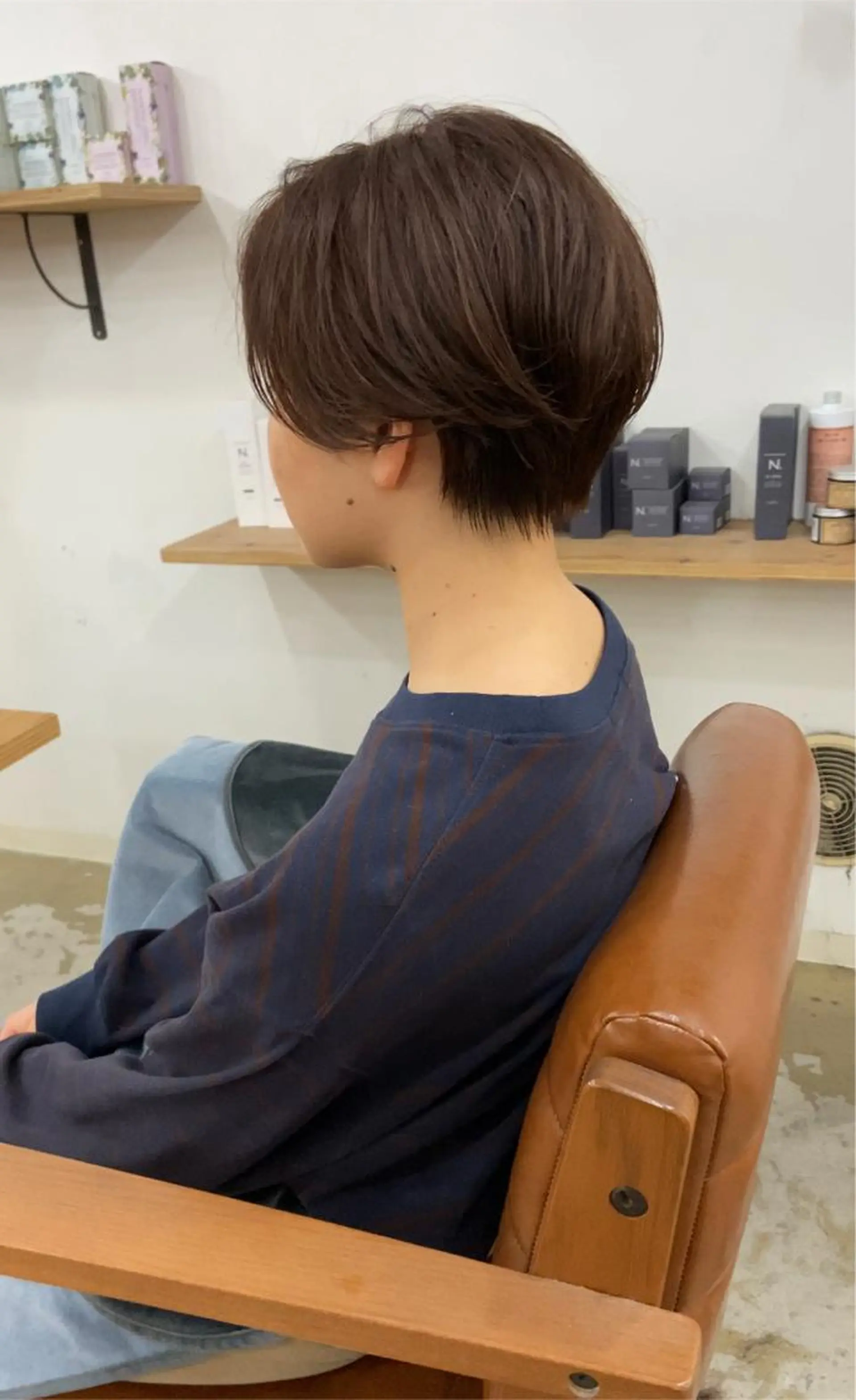 ショート カラー ハンサムショート ショートヘア SALOWIN 横浜 8F所属・ショートヘア、ボブ こやさん　コヤマのヘアスタイル