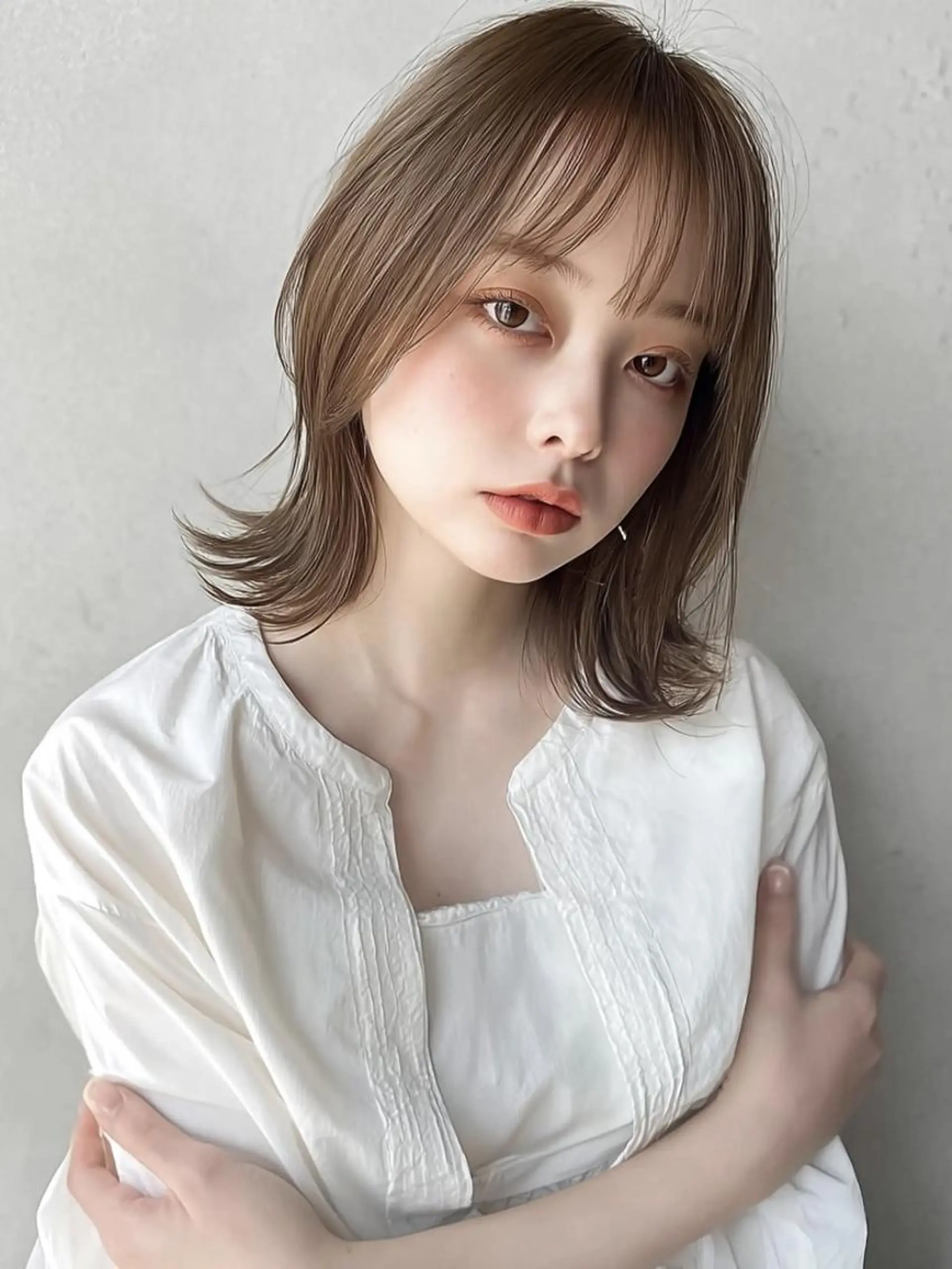 セミロング ボブ 外国人風カラー ♡ 𝐘𝐮𝐤𝐚♡のヘアスタイル