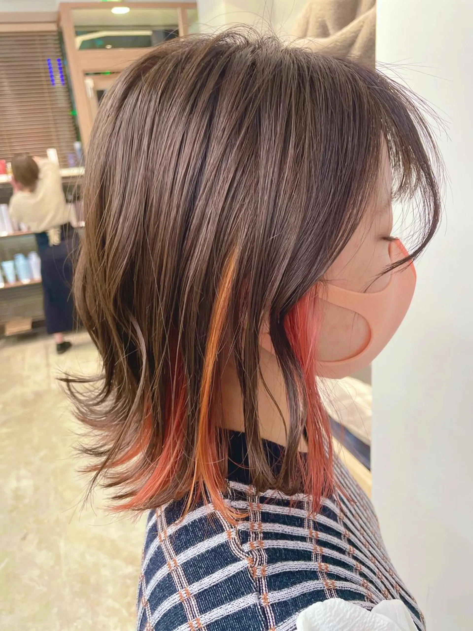 ショート SAEKI【ior 】北千住店ブリーチのヘアスタイル