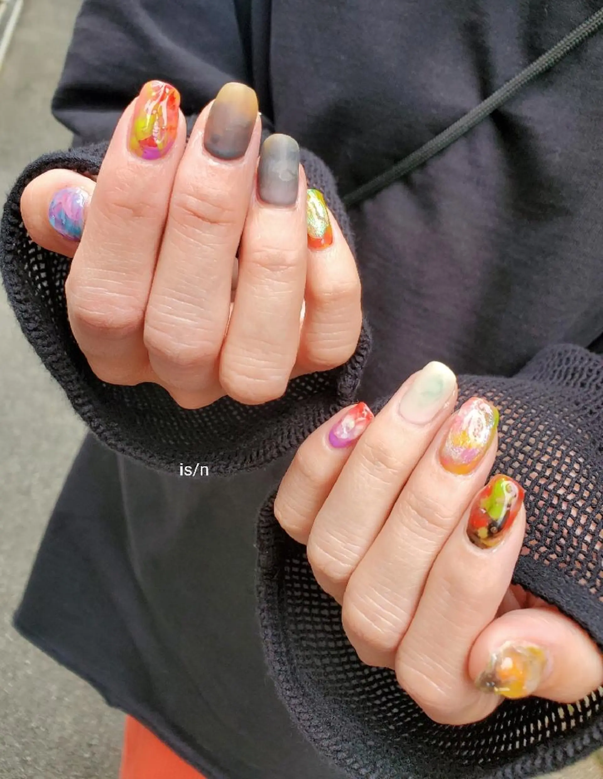ネイル ハンドネイル 店長 佐藤のネイルデザイン
