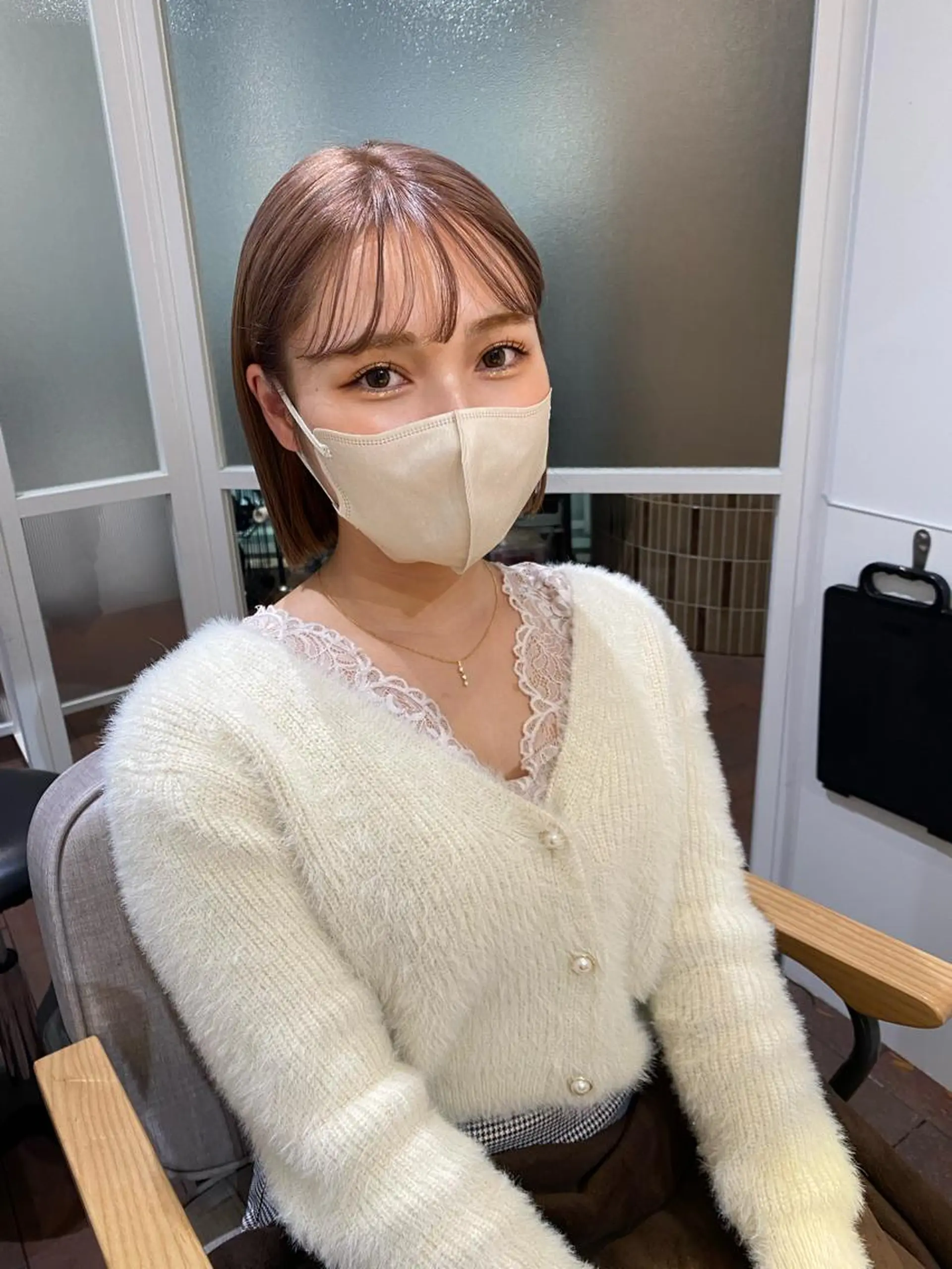 ミディアム カラー CURIO/南船場 /RIN💈🍎のヘアスタイル