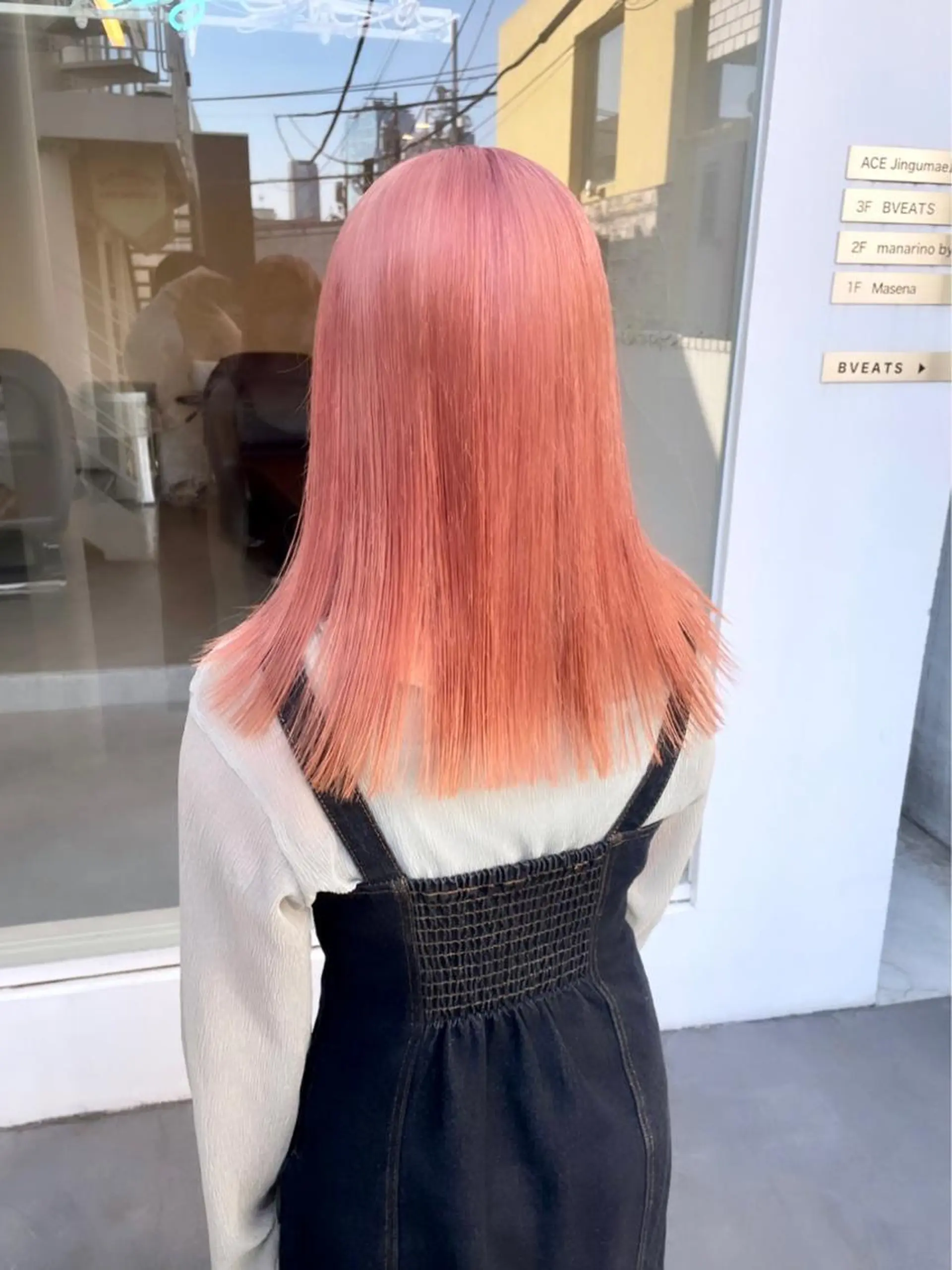 セミロング カラー 韓国風ヘア ヘアカラー ヘアセット Masena所属・韓国風/レイヤー /ボブ🌙Namiのヘアスタイル